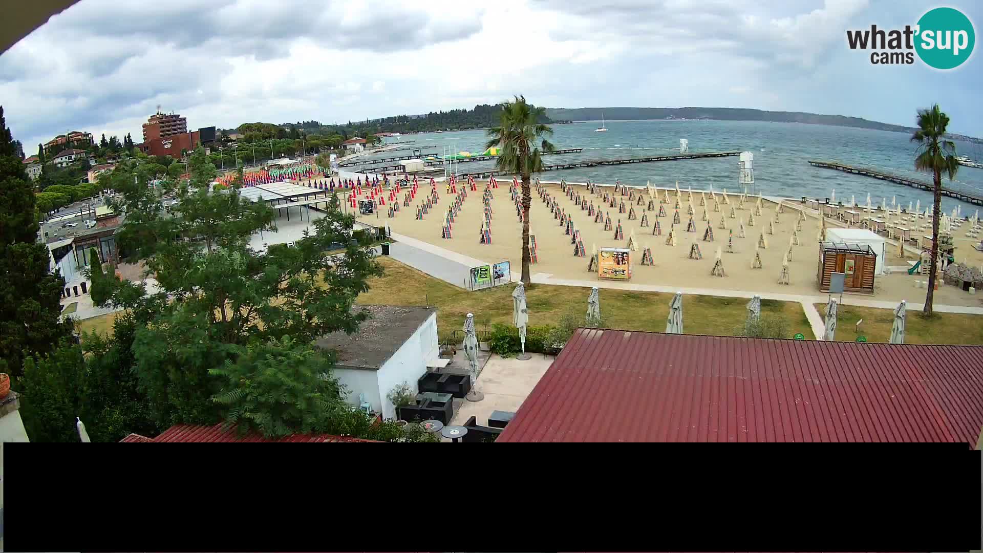 Webcam spiaggia Portorose – Caffe Karamela