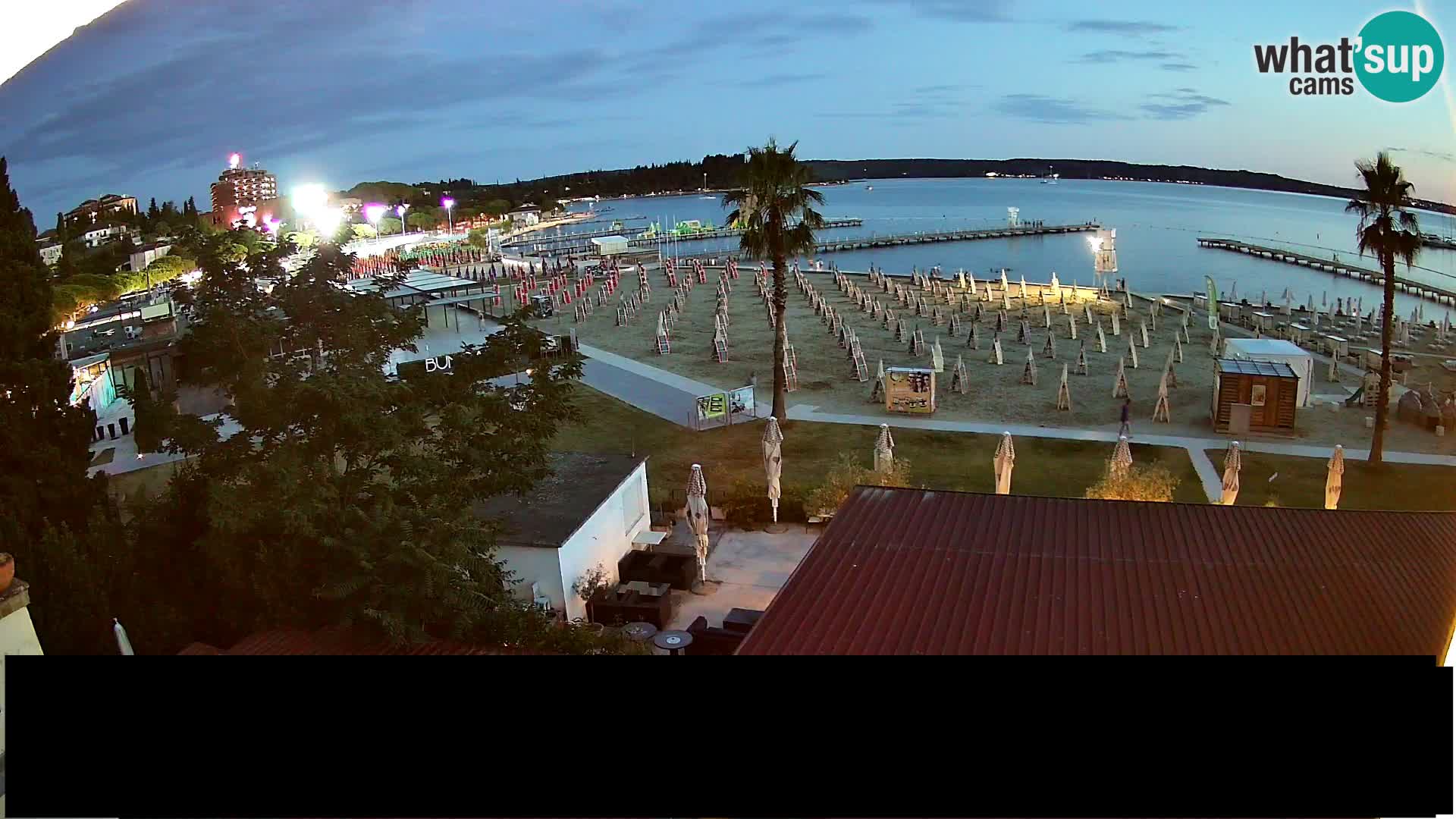 Livecam Portorož beach