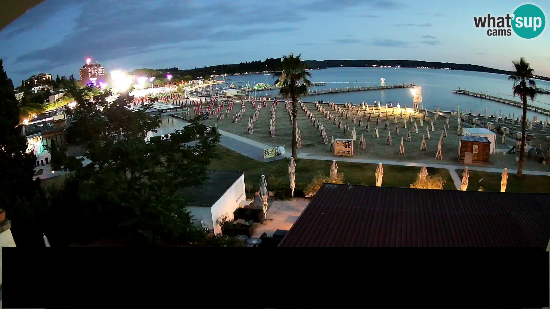 Livecam Portorož beach