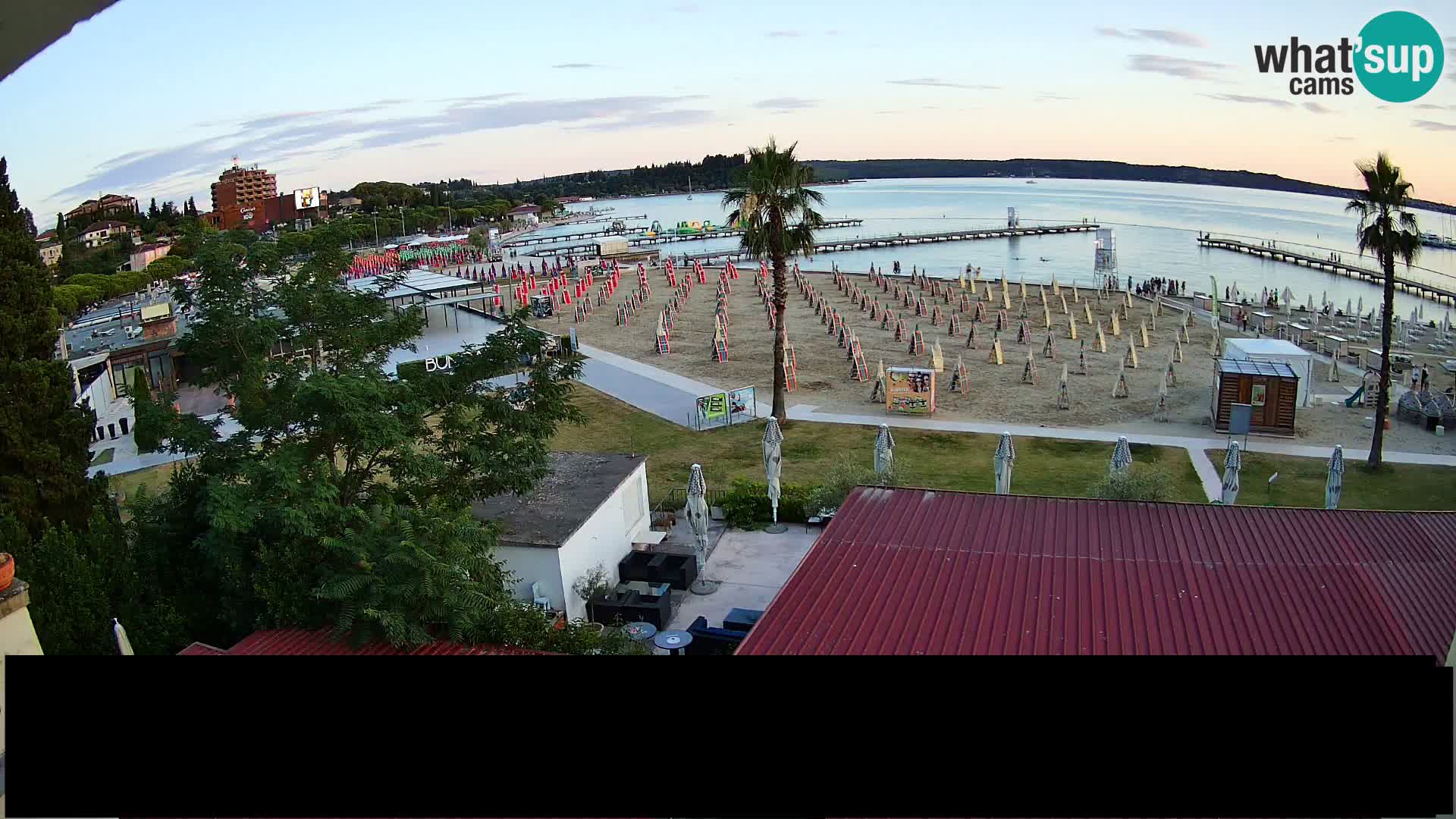 Webcam live Beach in Portorož