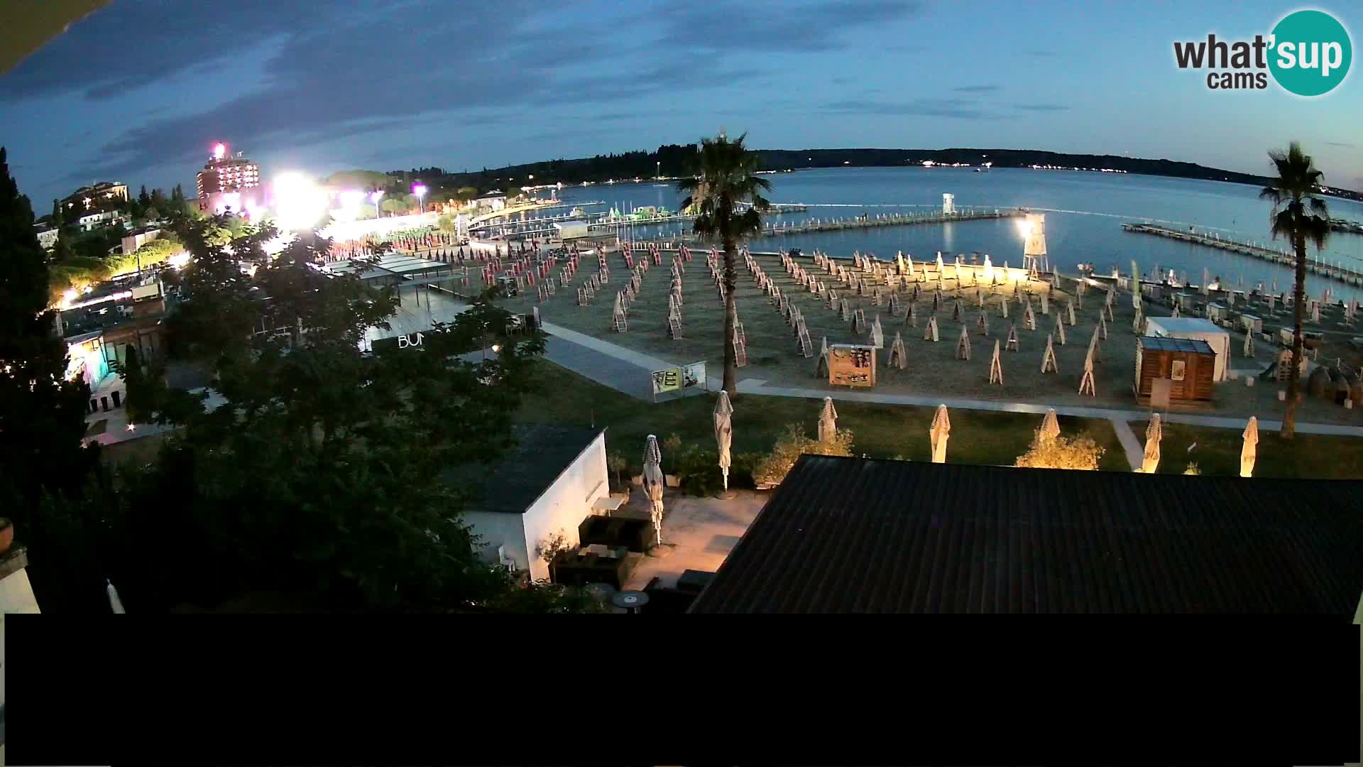 Spletna kamera Plaža Portorož