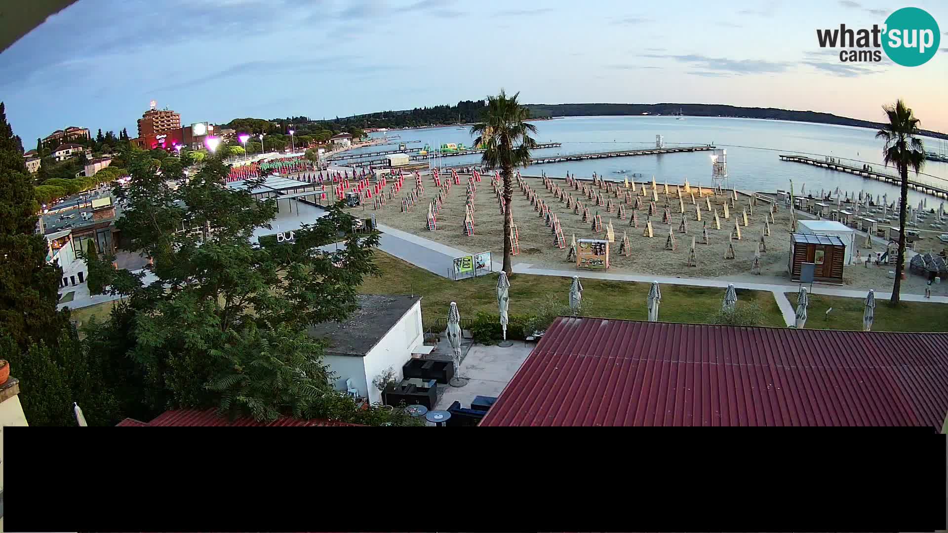 Webcam live Beach in Portorož