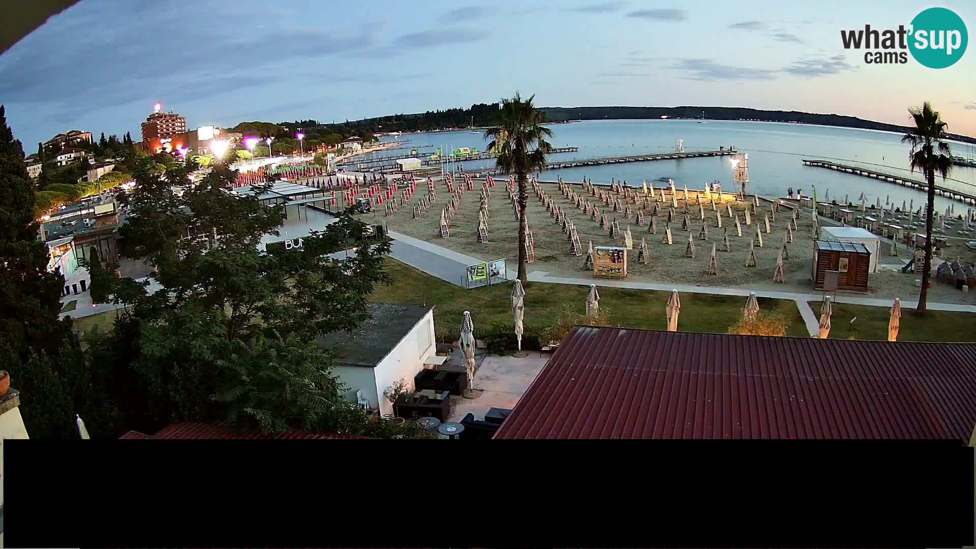 Webcam spiaggia Portorose – Caffe Karamela