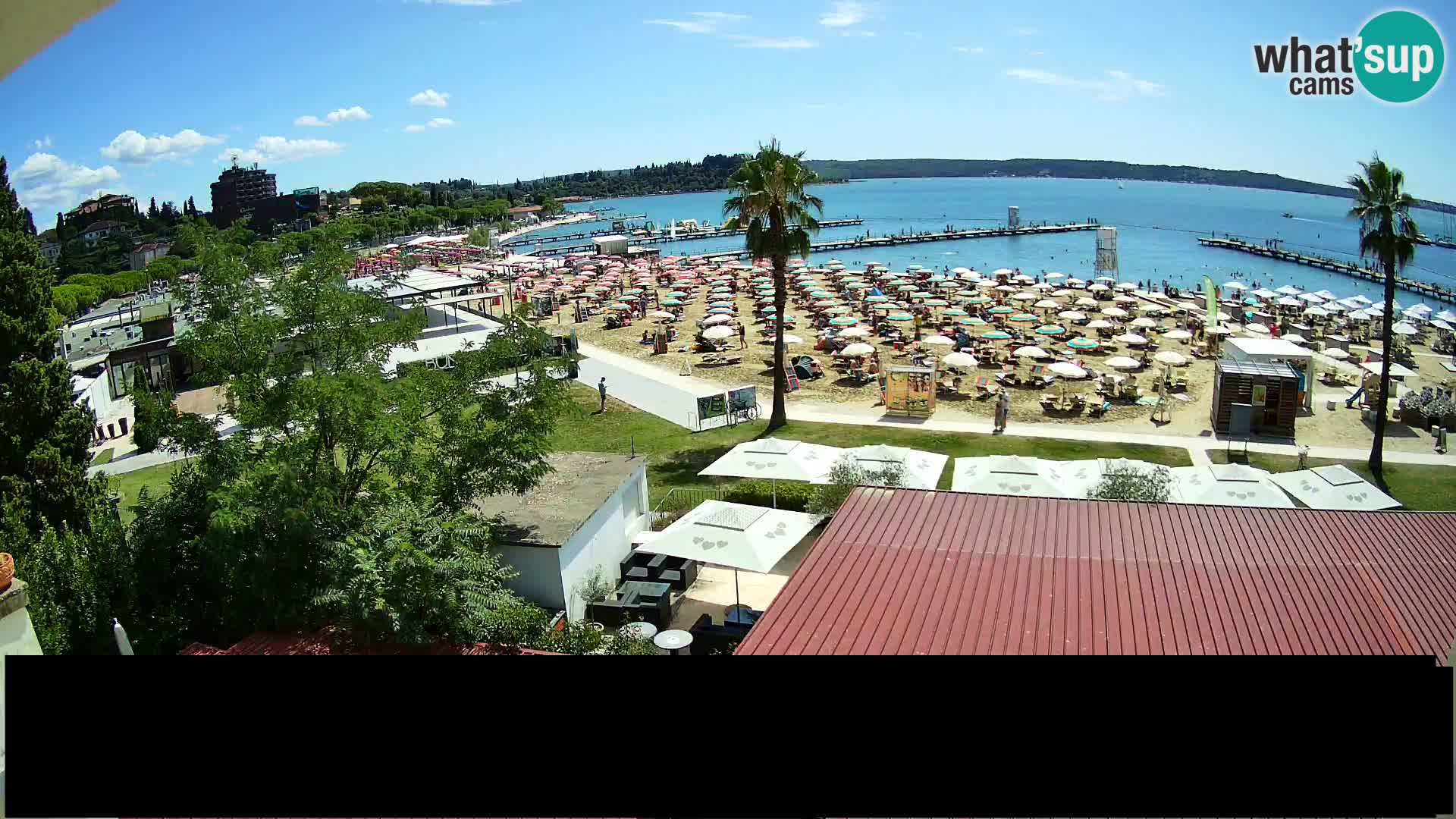 Web Kamera Plaža u Portorožu