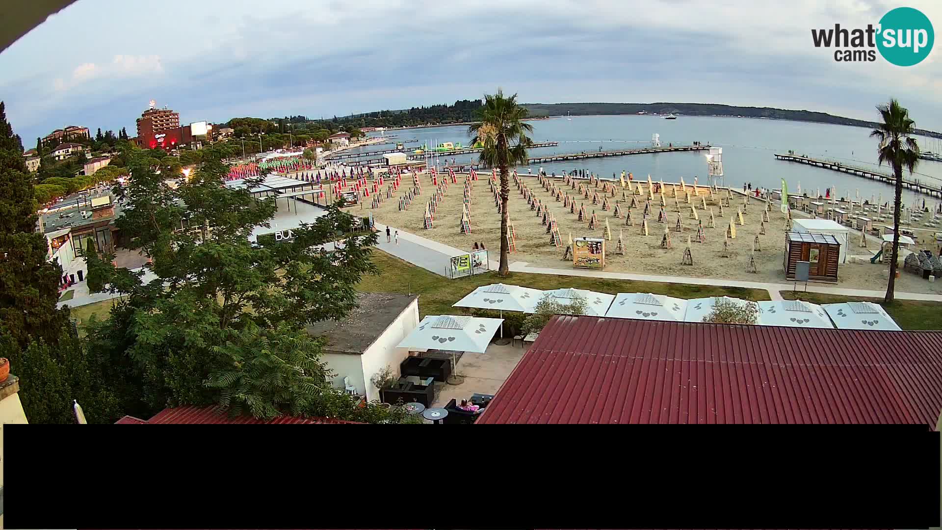 Spletna kamera Plaža Portorož