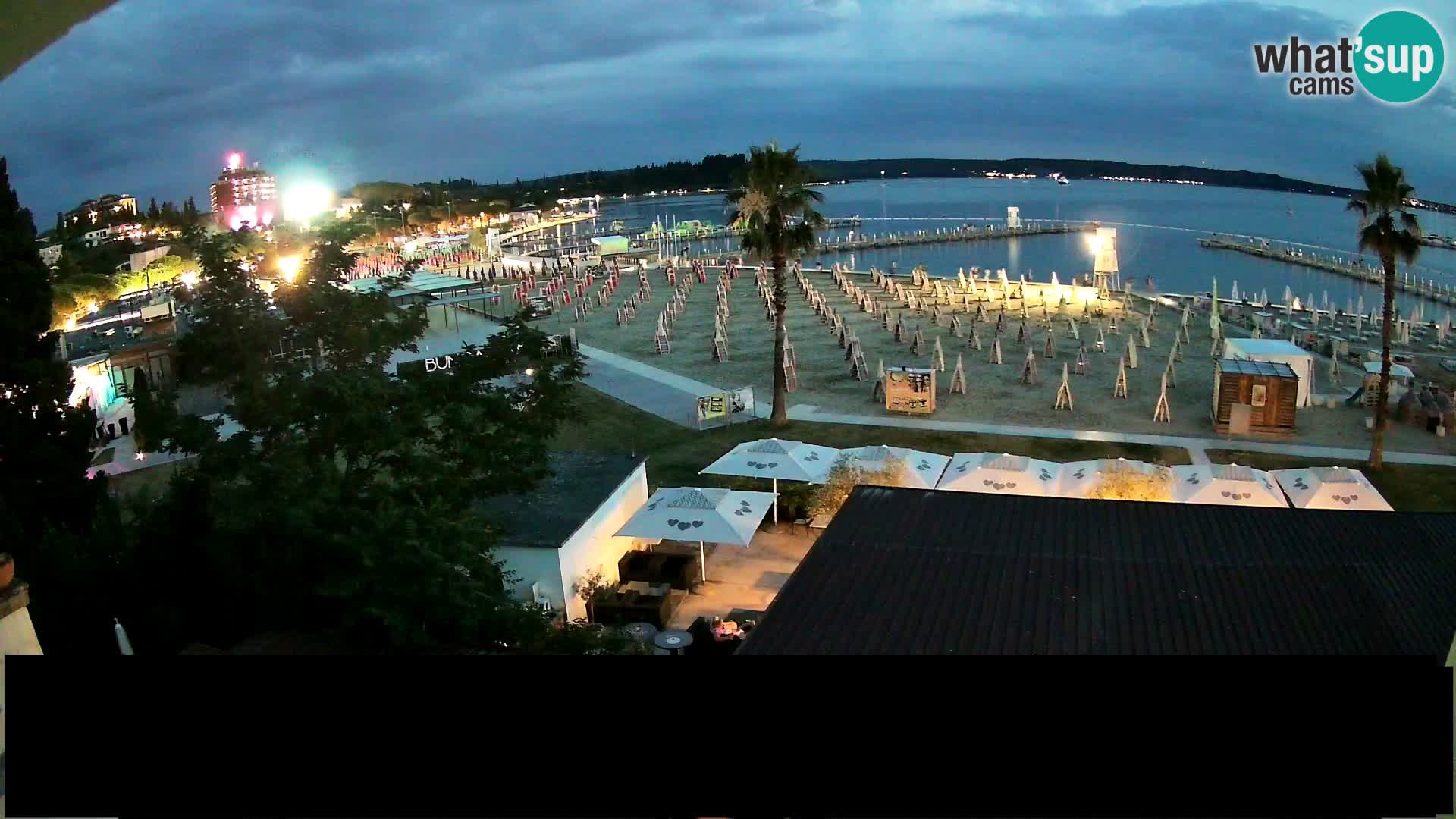 Webcam live Beach in Portorož