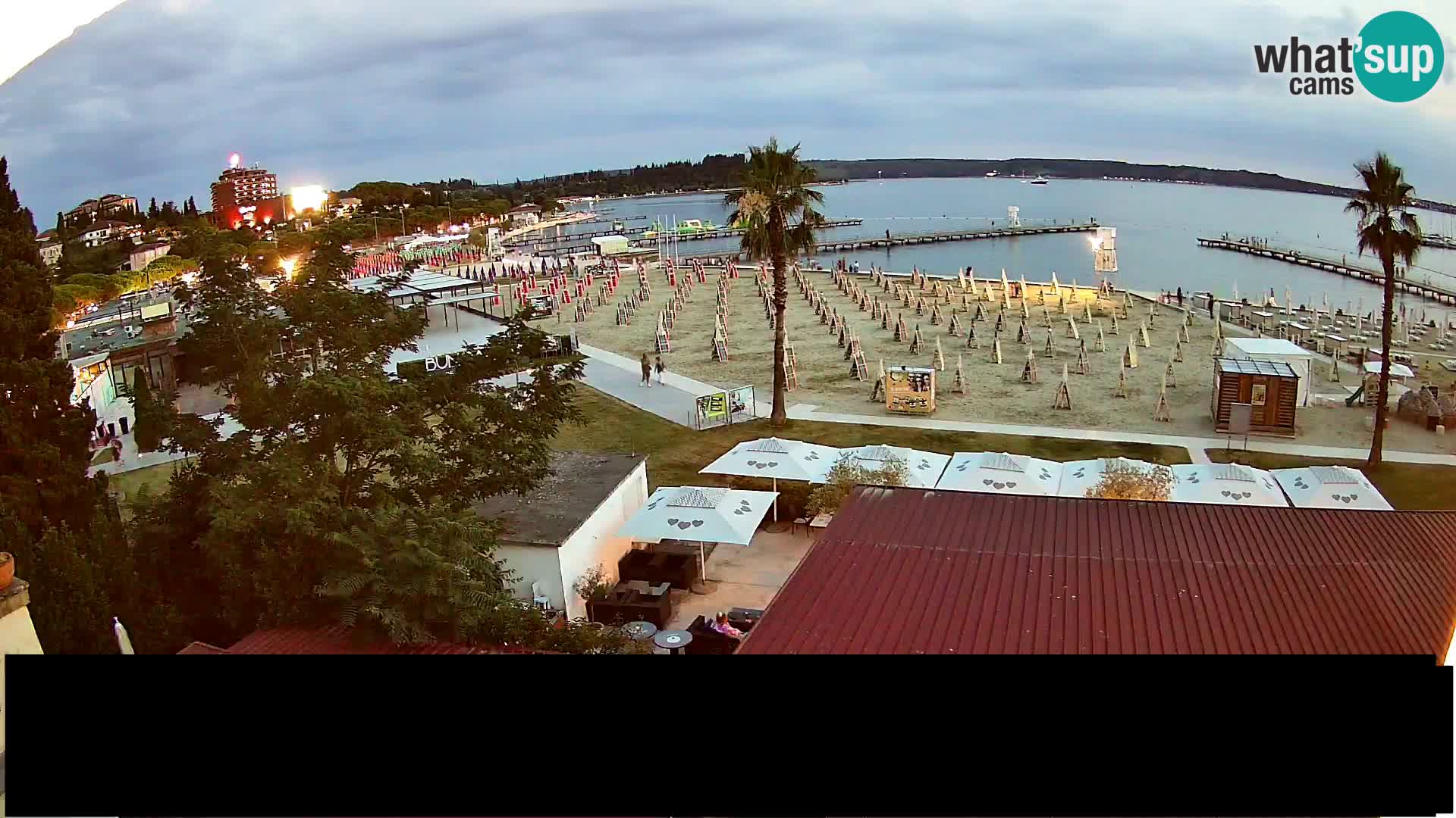 Livecam Portorož beach