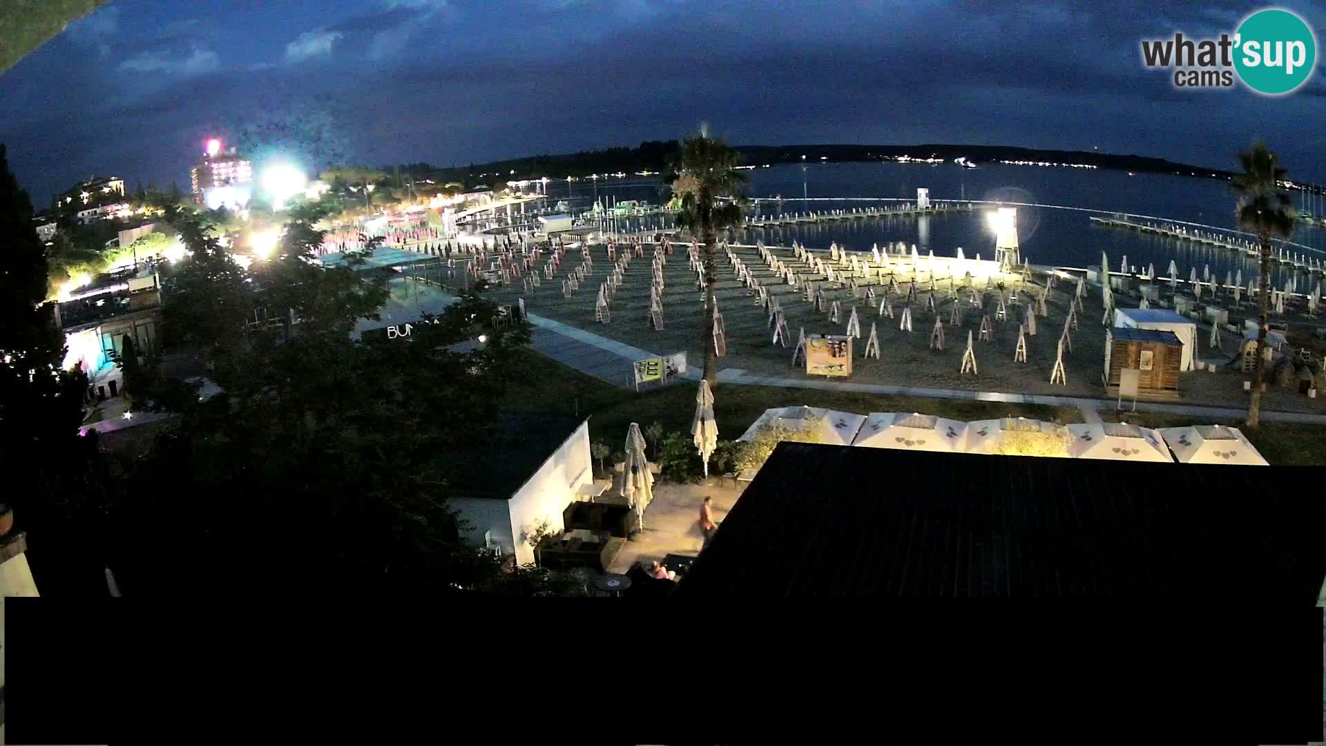 Webcam Live Plage à Portorož