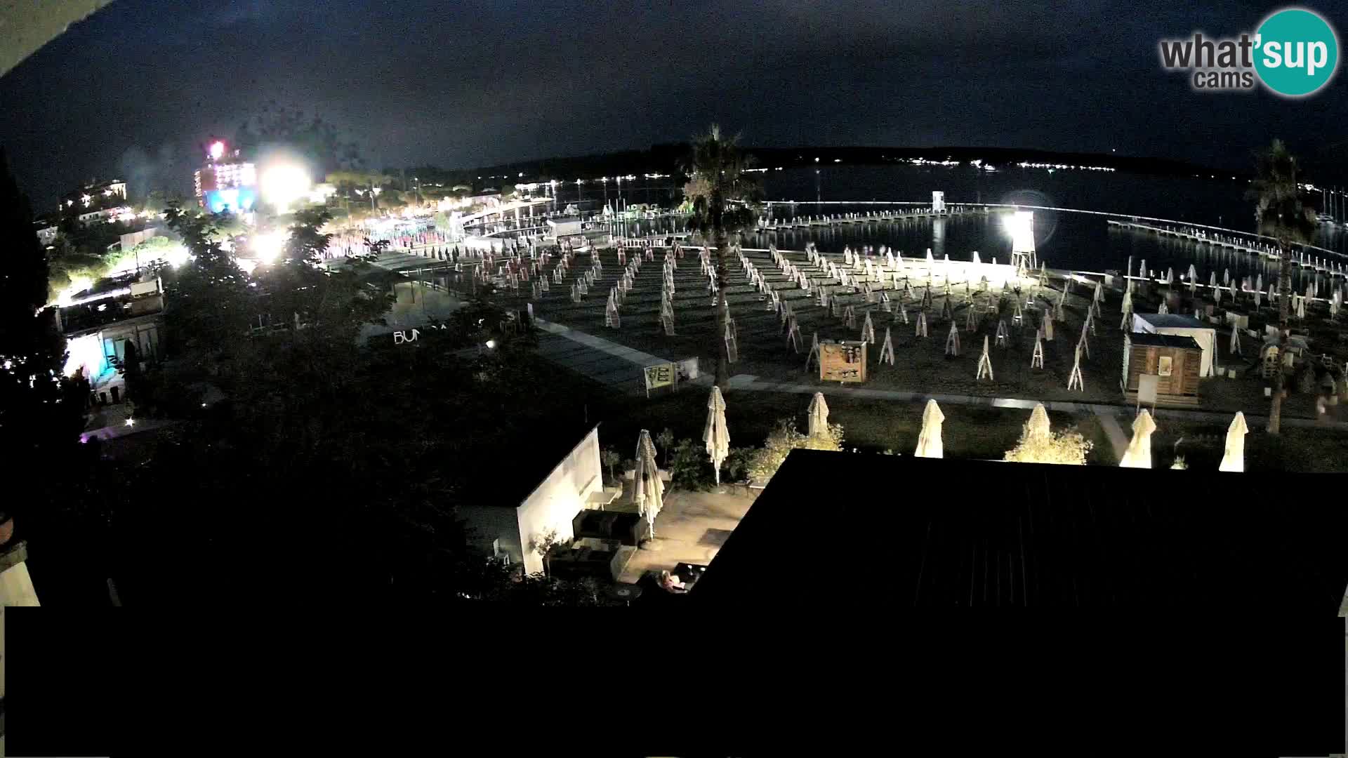 Spiaggia di Portorose live webcam