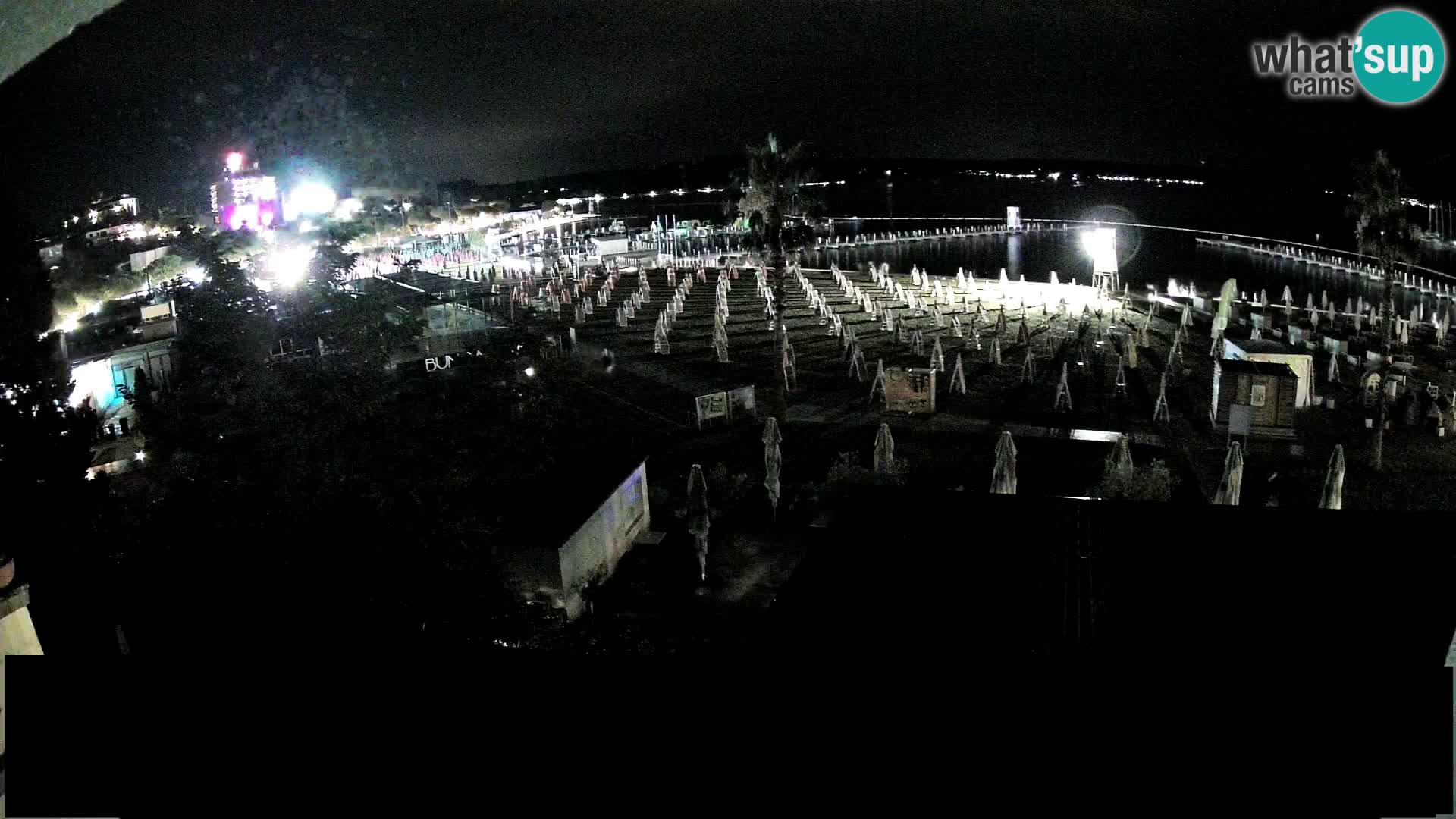 Plage Portorož live cam