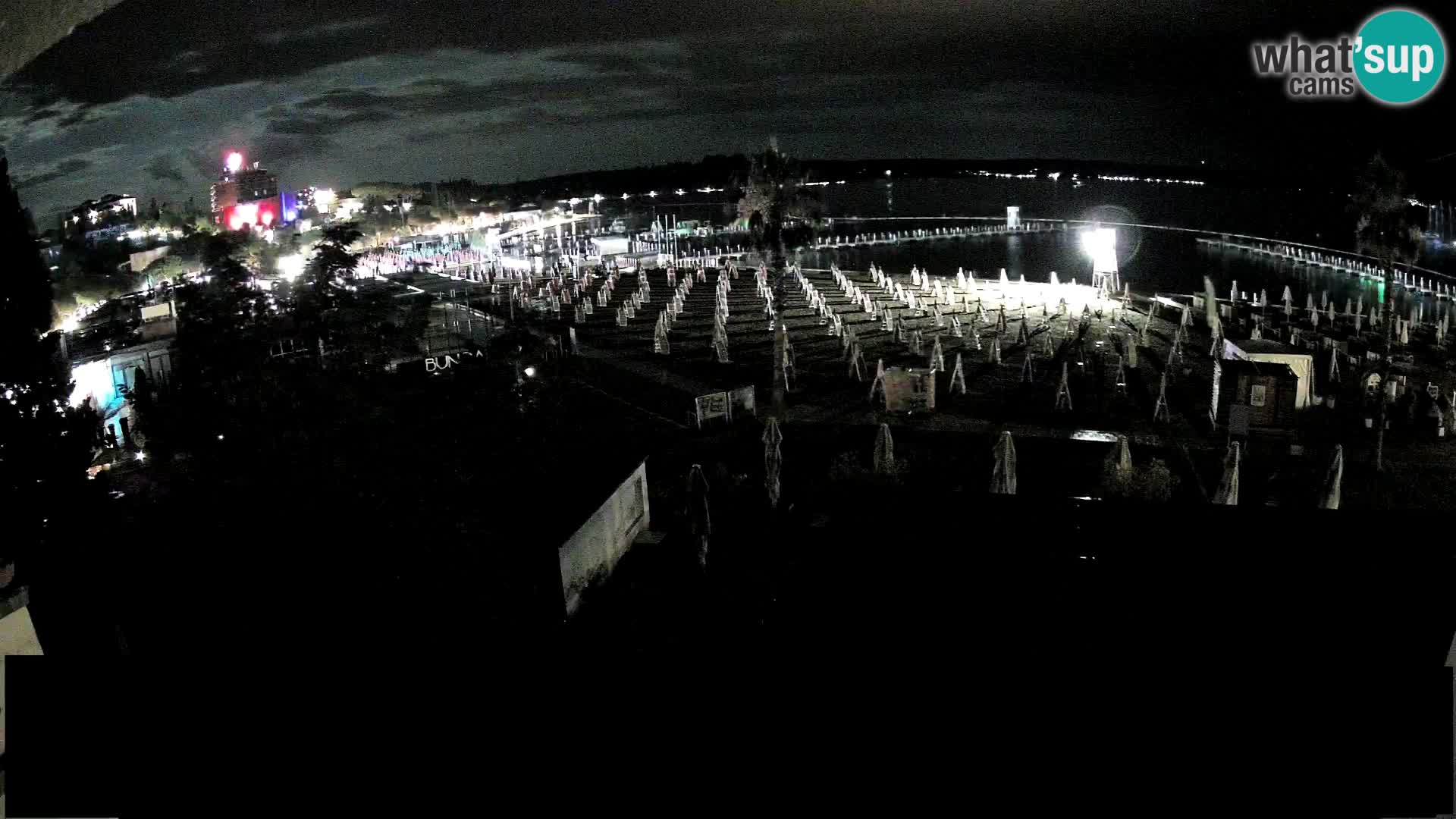 Plaža Portorož web kamera