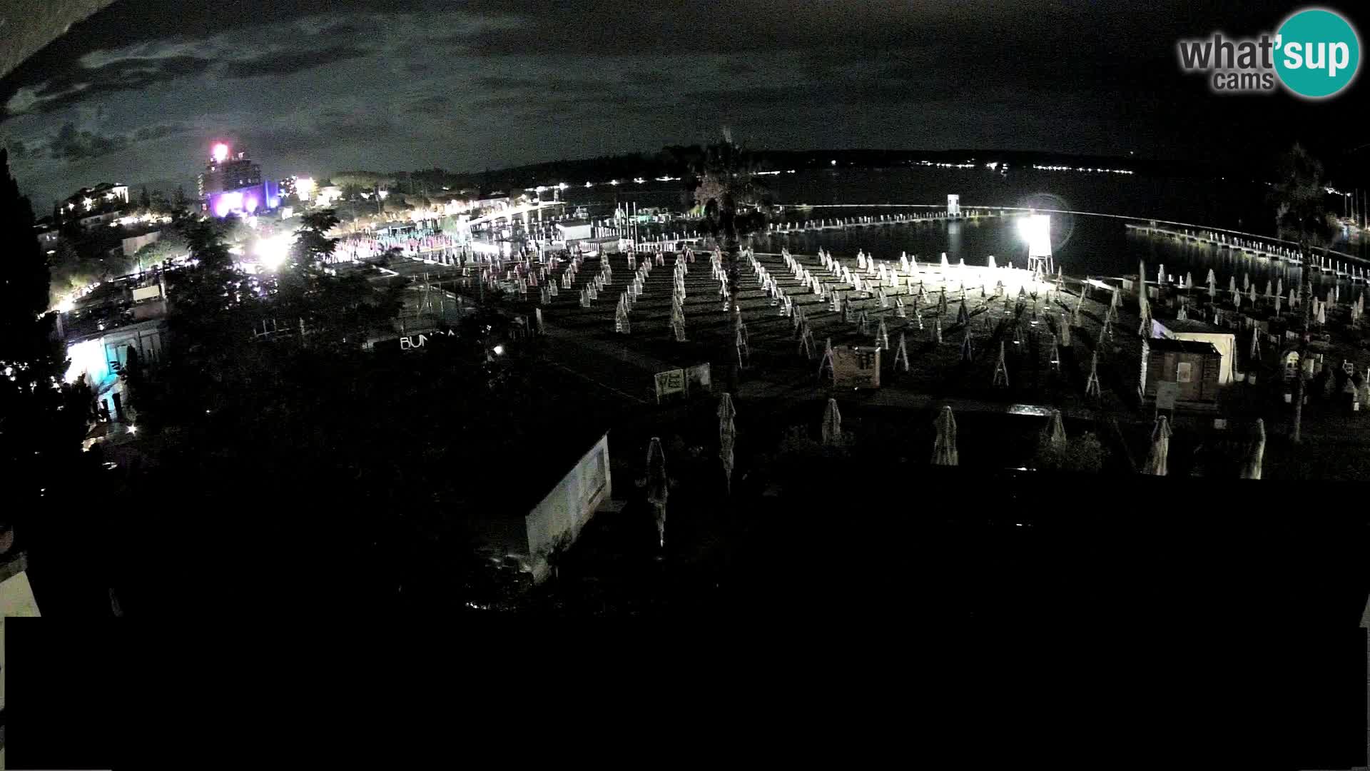 Plage Portorož live cam