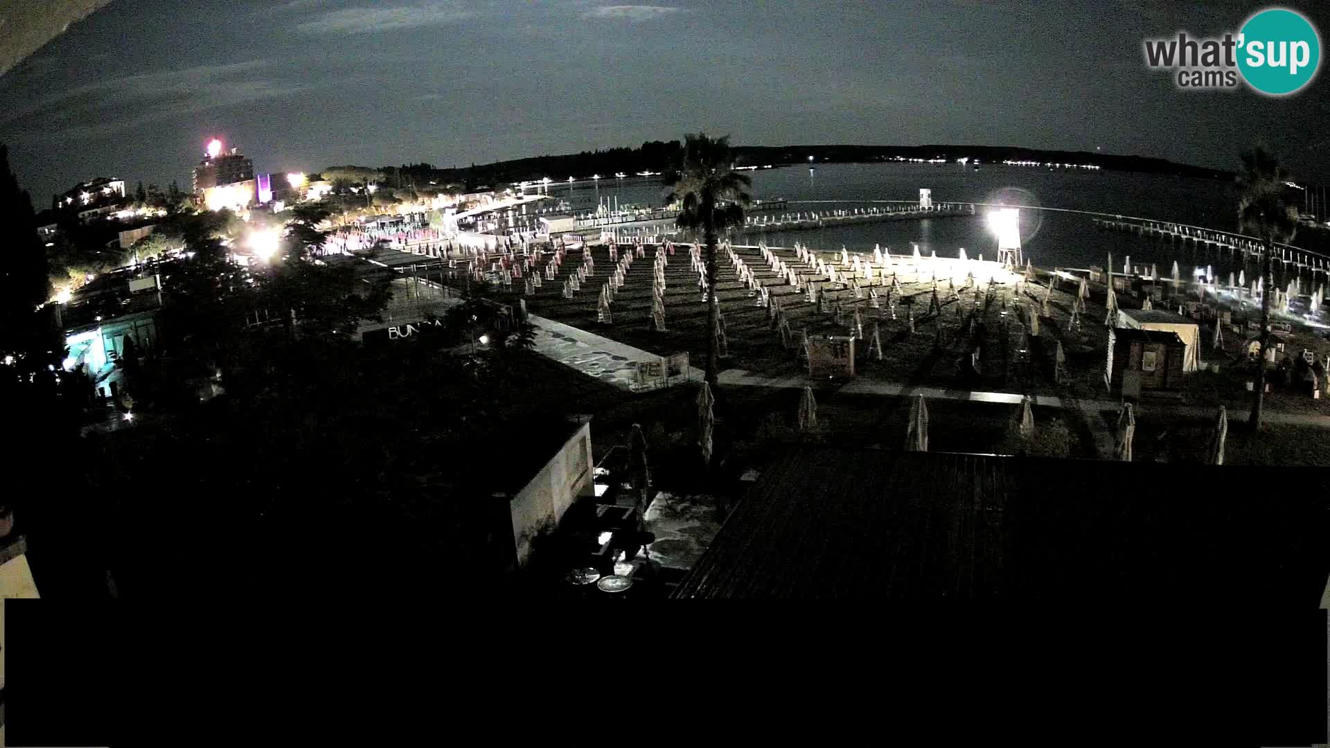 Spletna kamera plaža Portorož