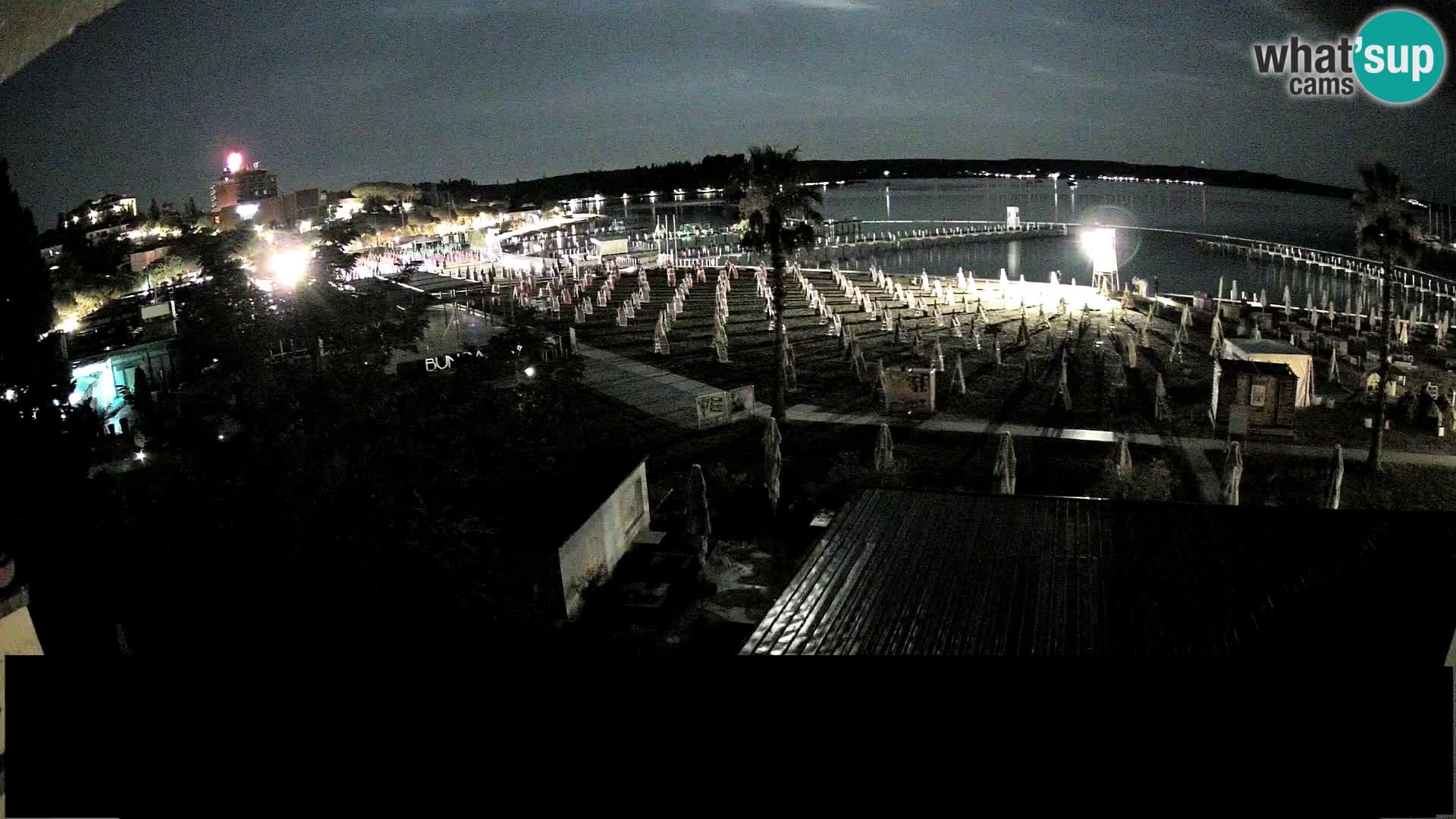 Webcam Portorož Strand – Karamela bar