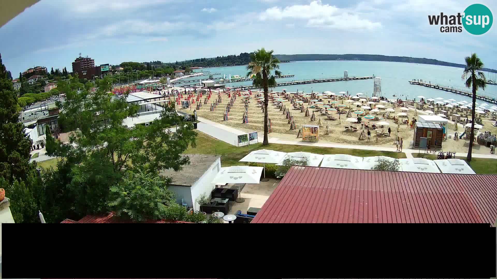 Livecam Portorož beach