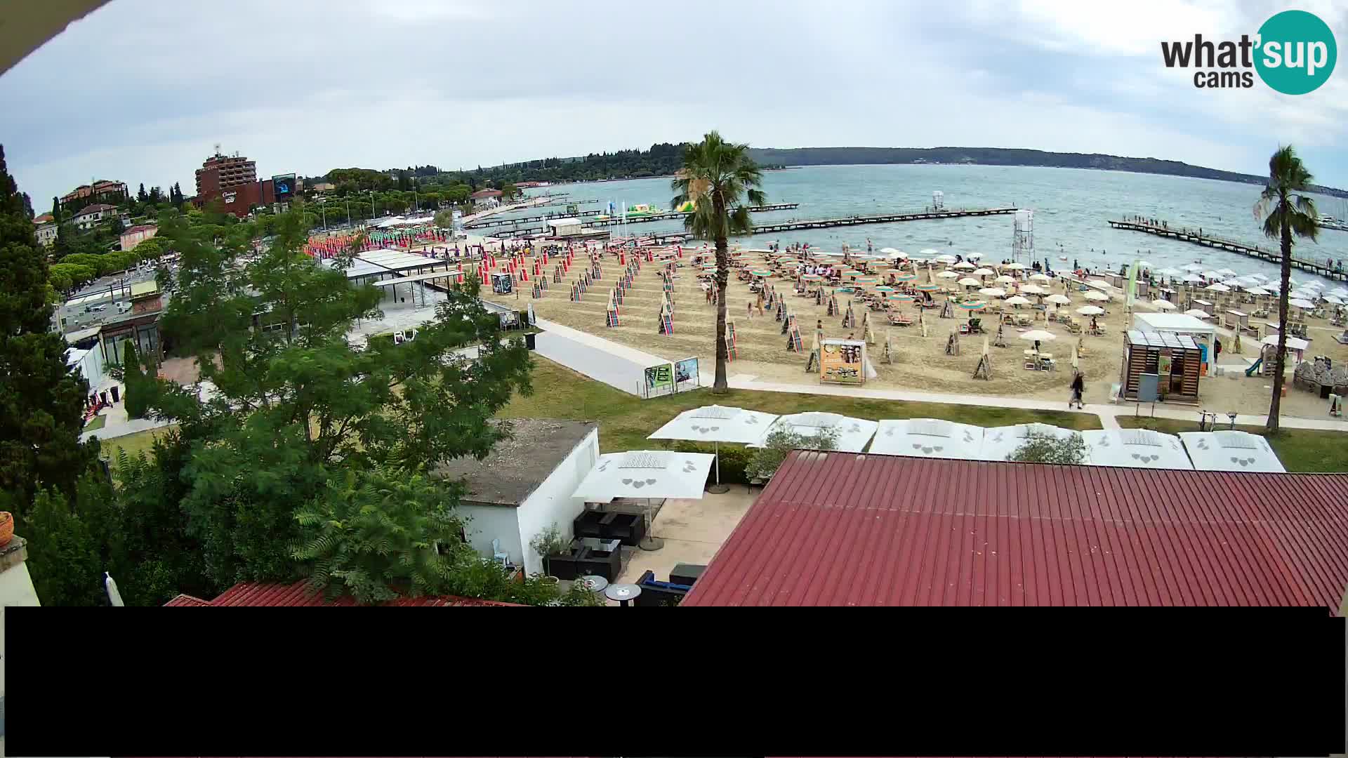 Webcam live Beach in Portorož