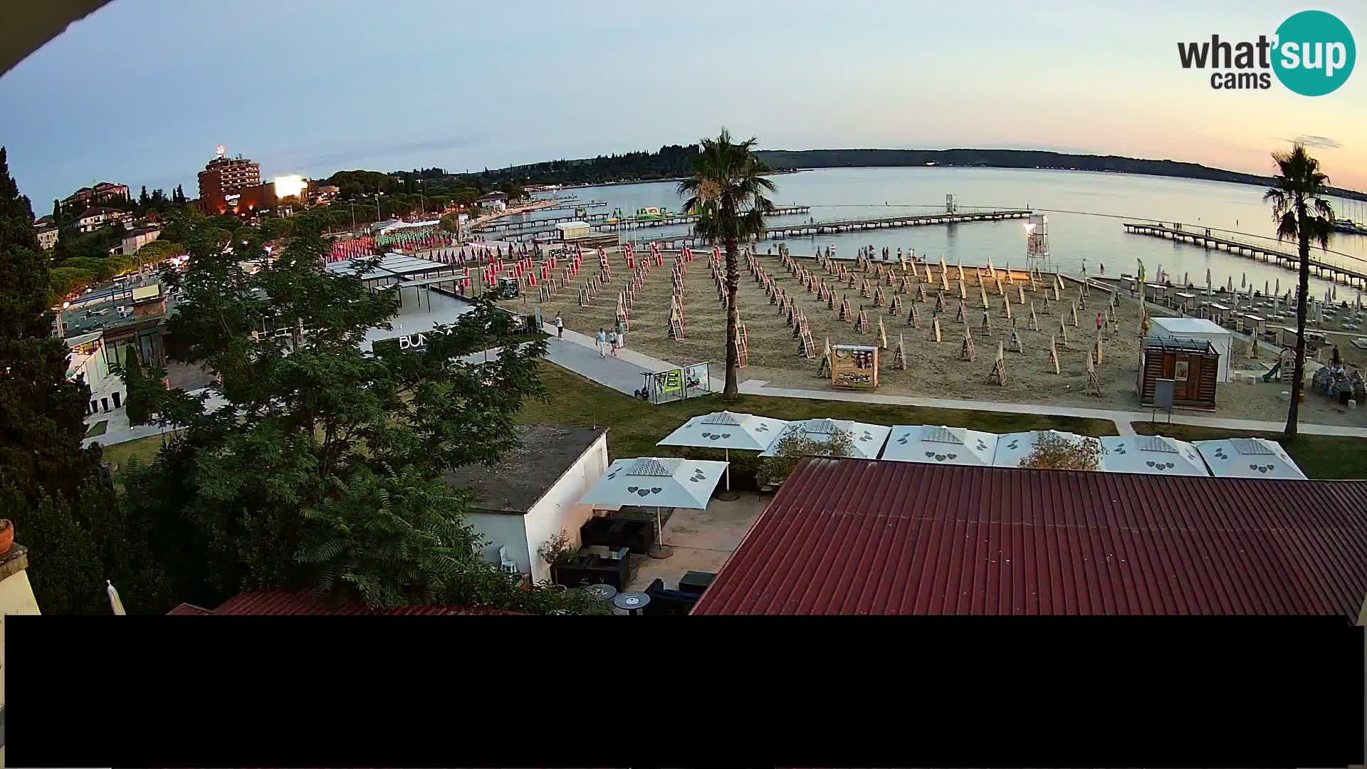 Livecam Portorož beach