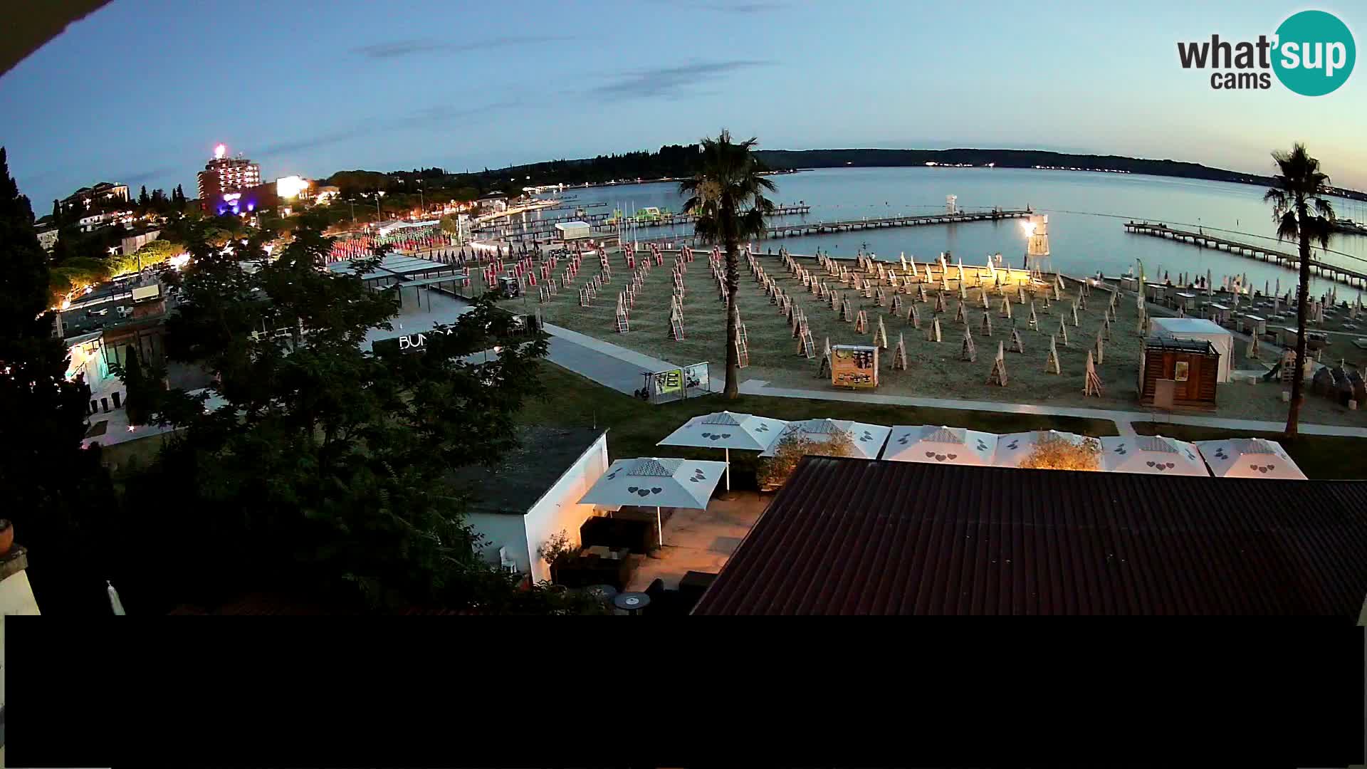 Webcam live Beach in Portorož