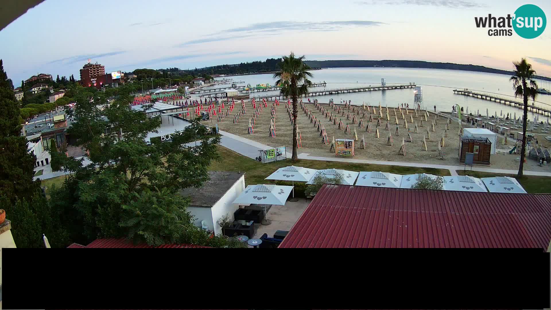 Web Kamera Plaža u Portorožu