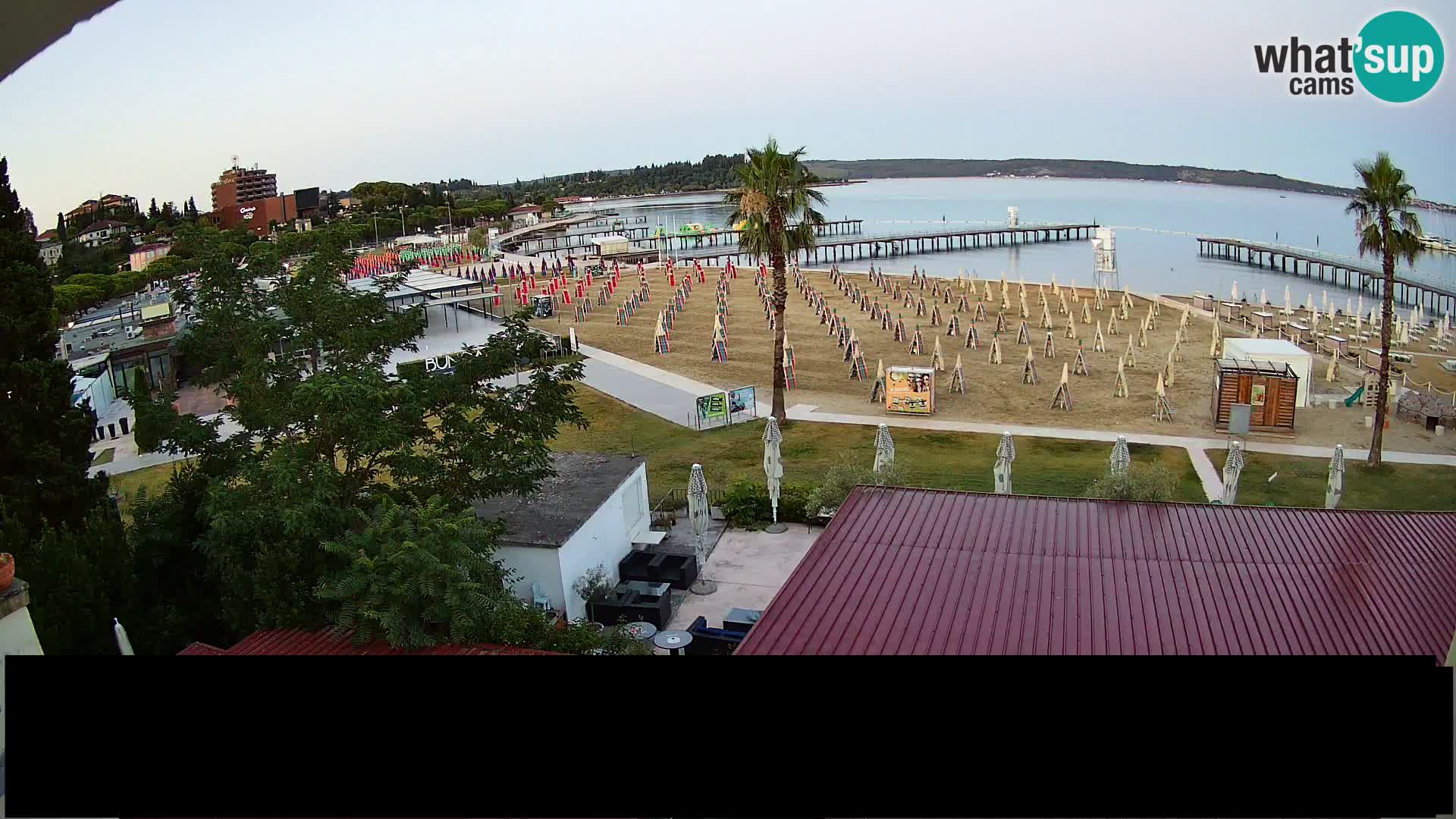 Webcam live Beach in Portorož