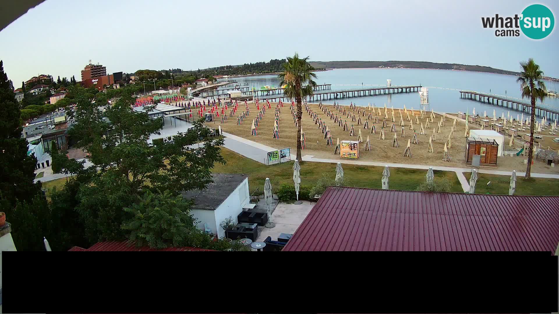 Webcam Live Plage à Portorož