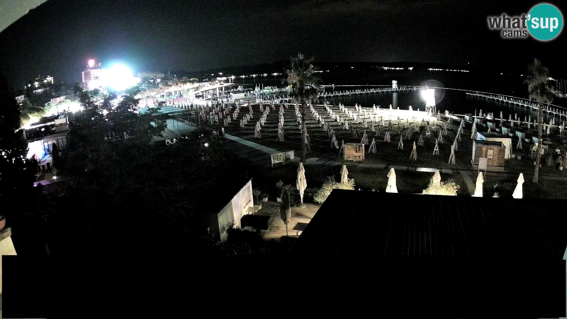 Plage Portorož live cam