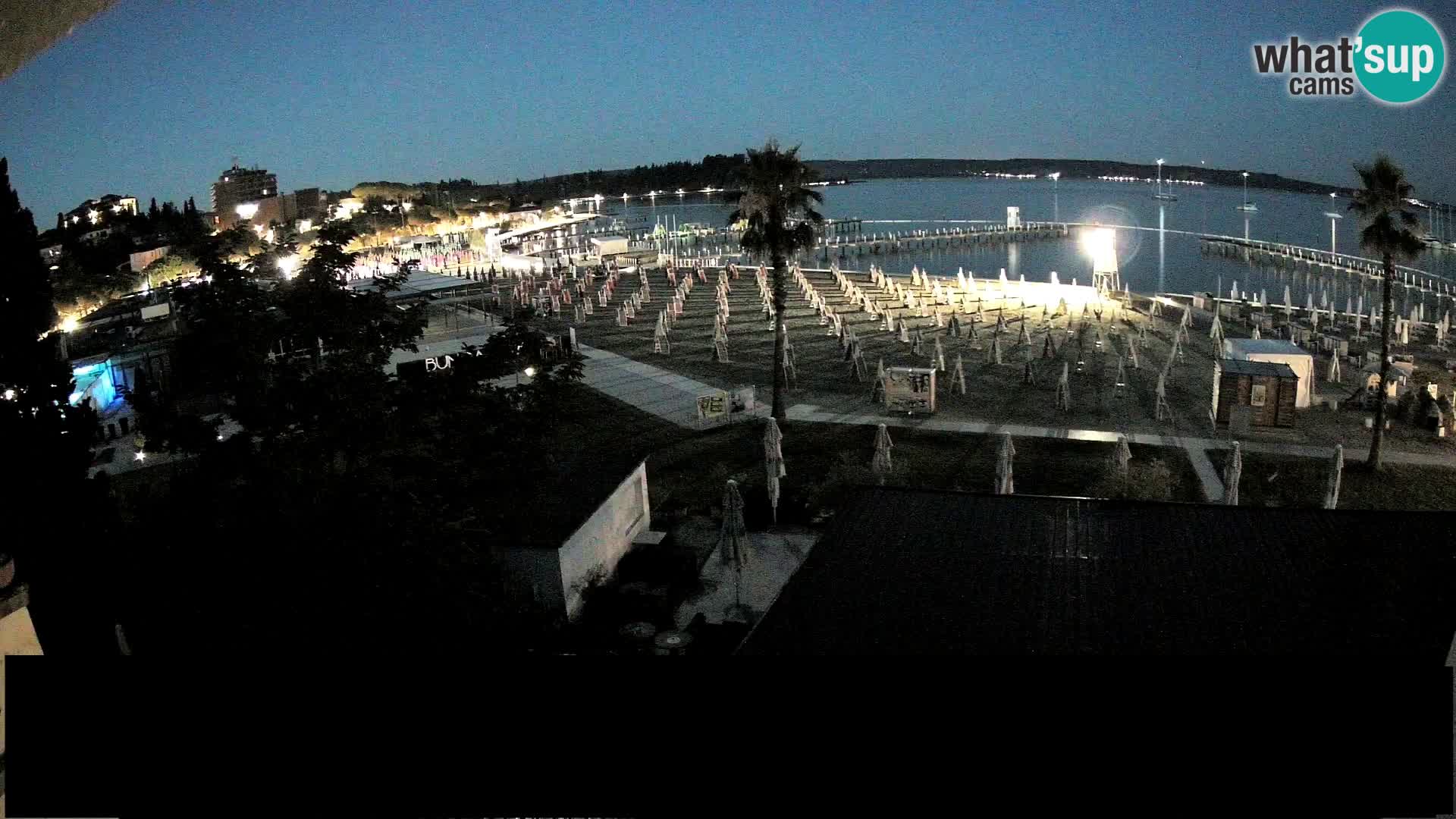 Livecam Portorož beach