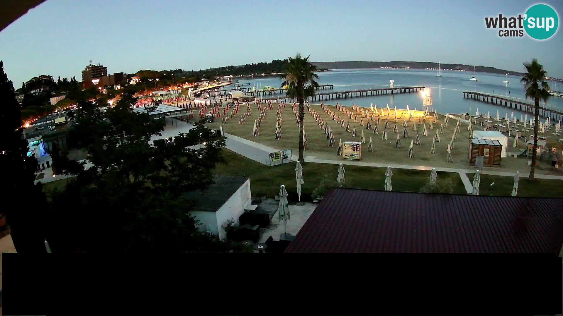 Webcam live Beach in Portorož