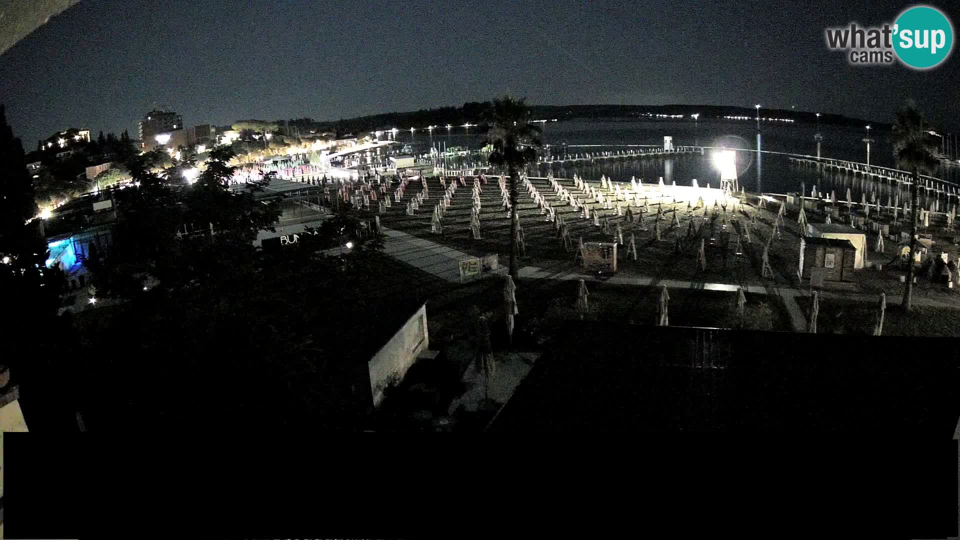 Webcam Live Spiaggia di Portorose