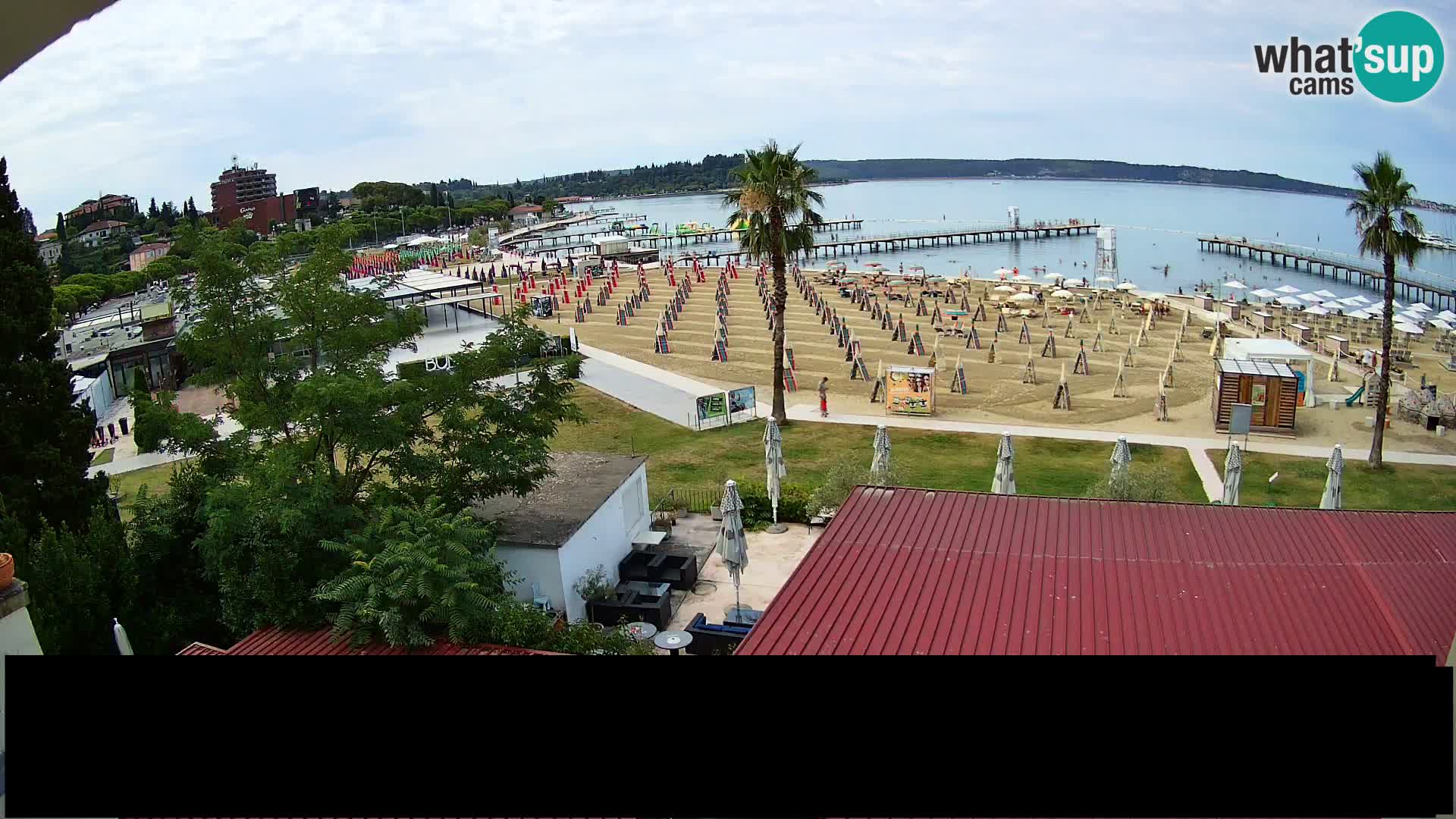 Webcam spiaggia Portorose – Caffe Karamela