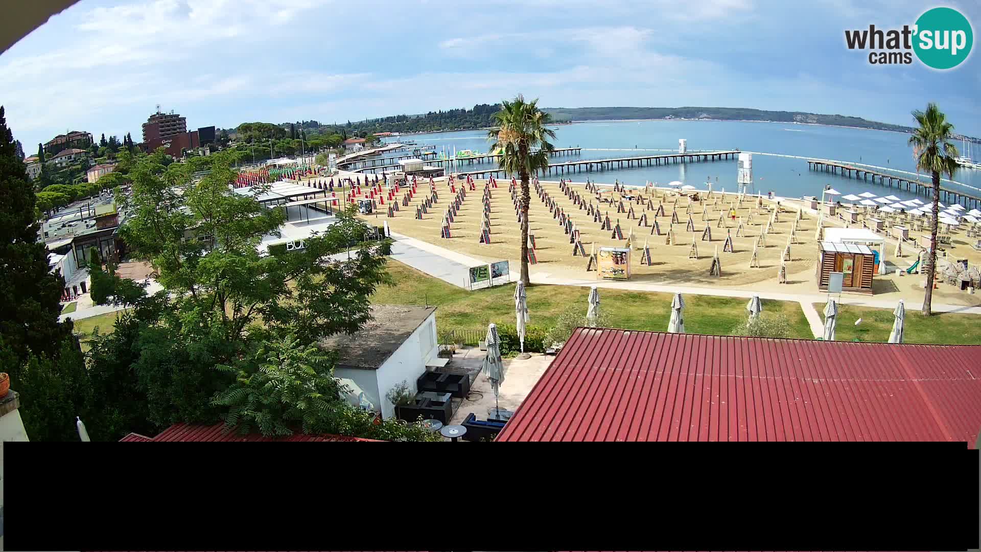 Livecam Portorož beach