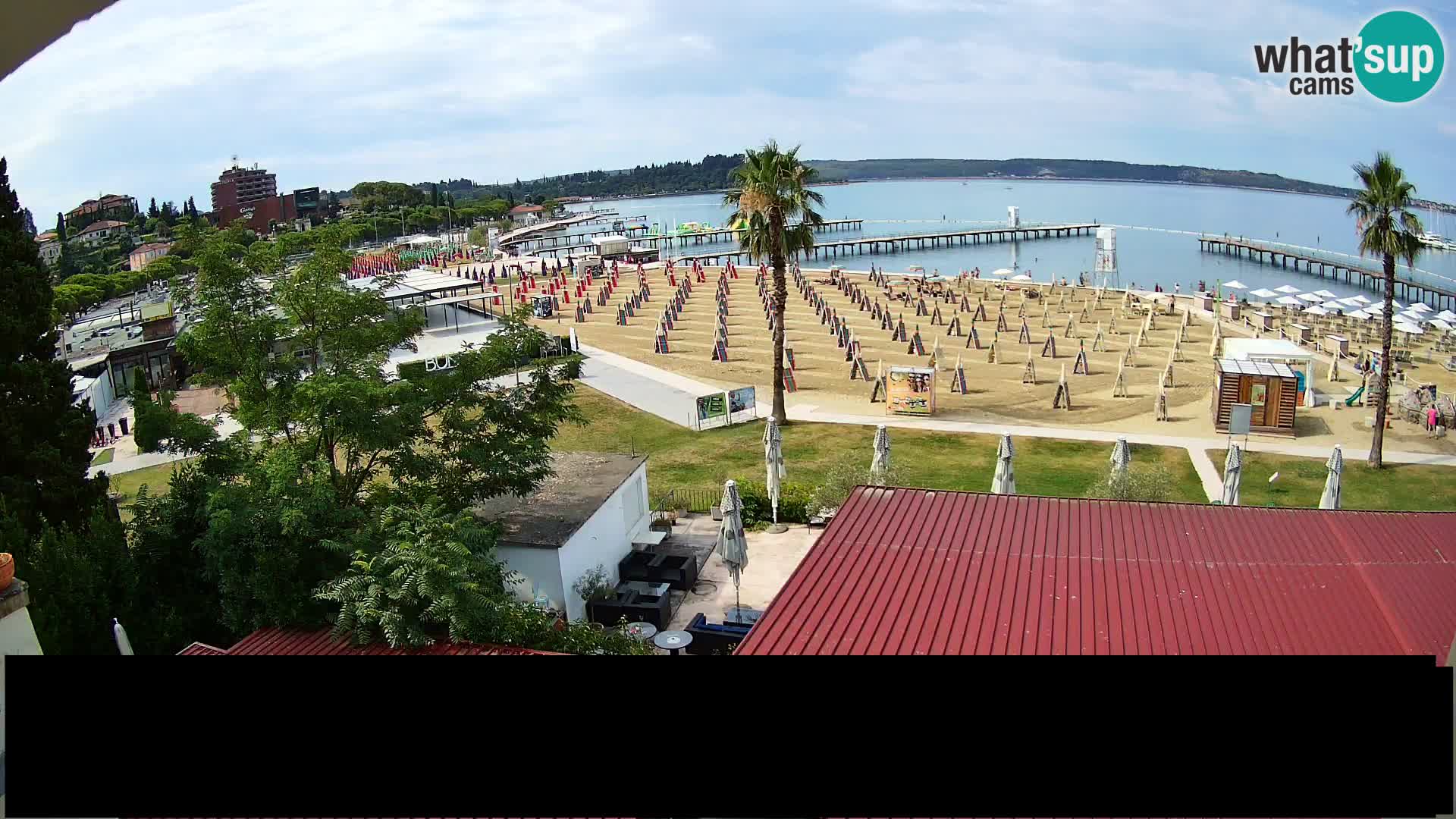 Webcam spiaggia Portorose – Caffe Karamela
