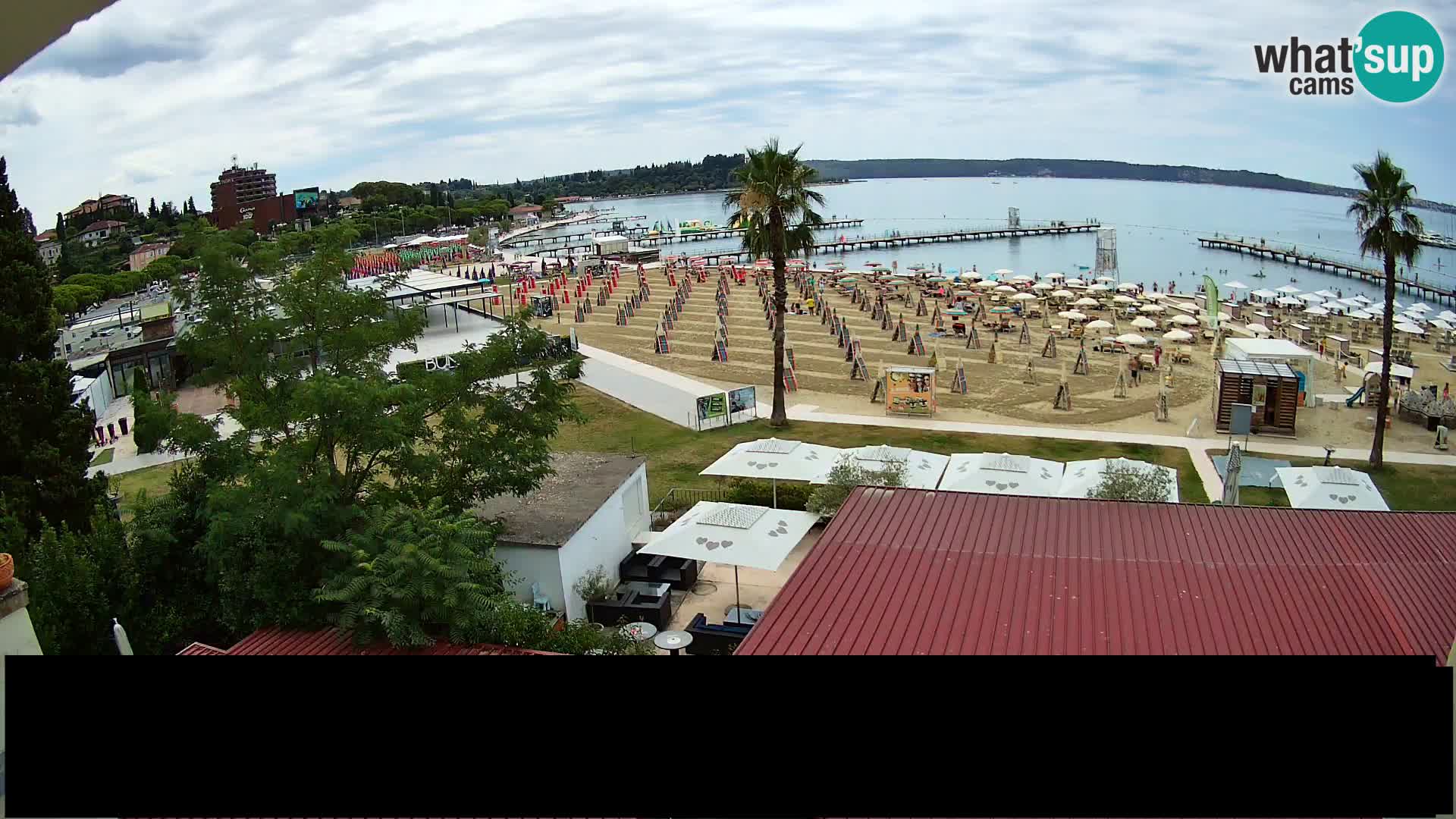 Web Kamera Plaža u Portorožu