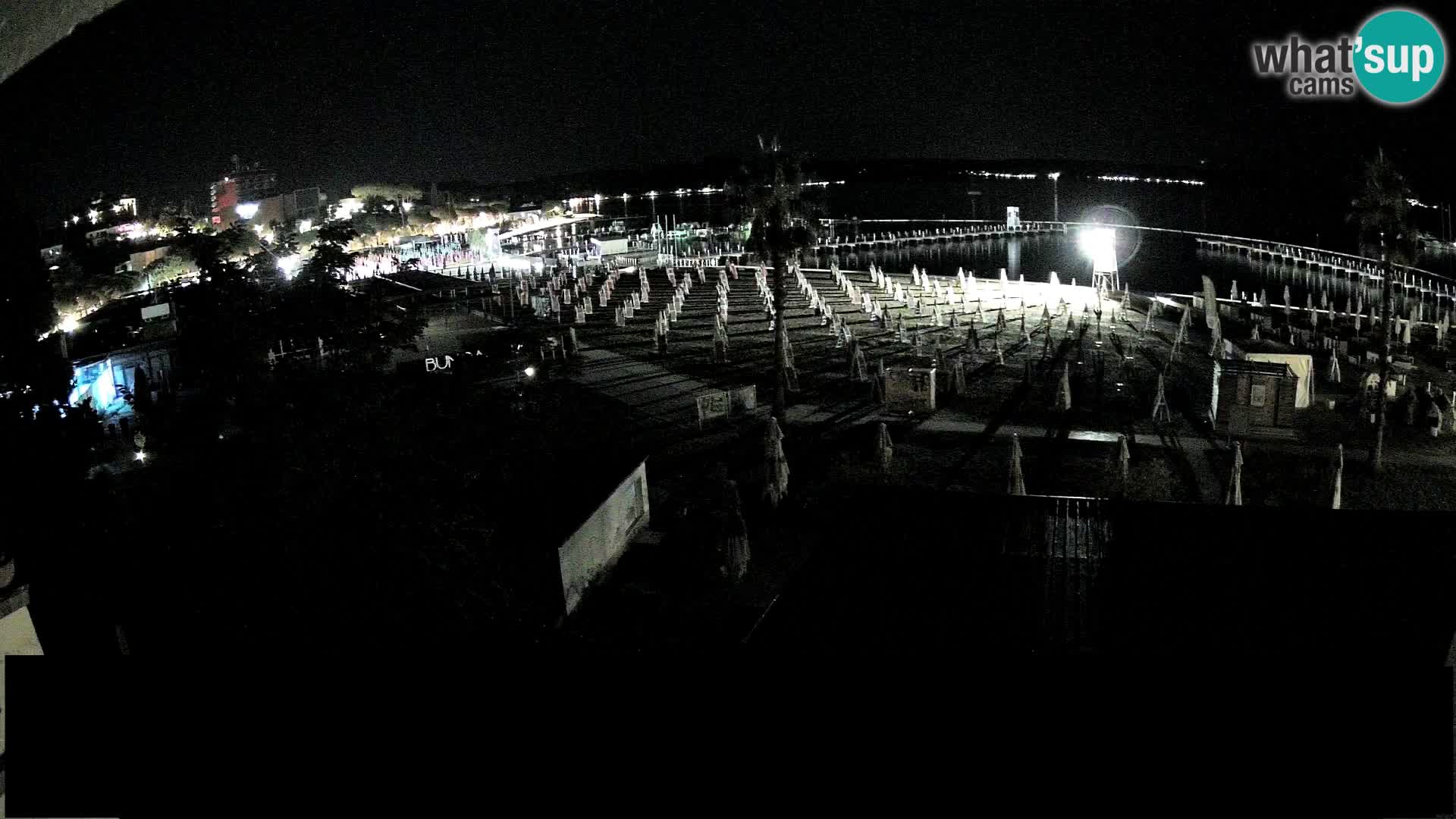 Webcam live Plage Portorož – Caffe Karamela