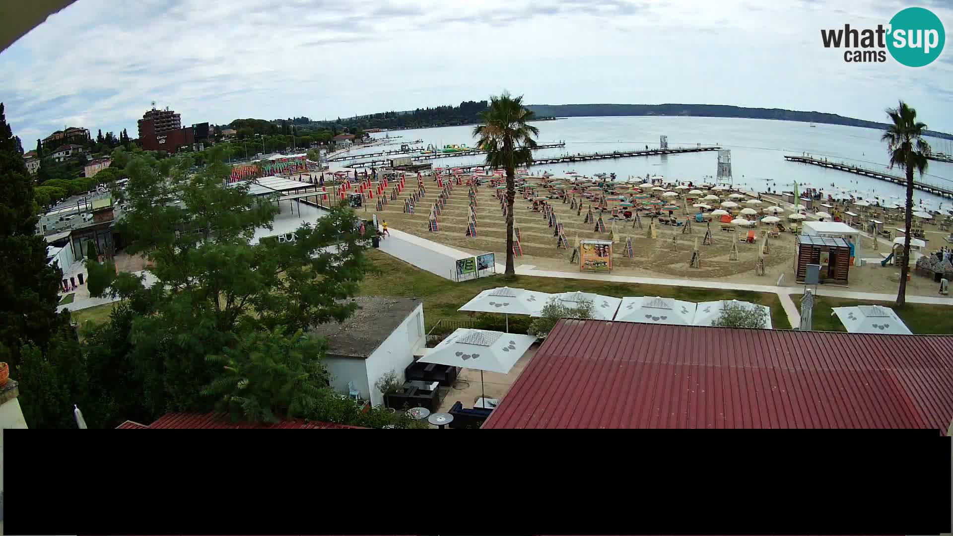 Webcam spiaggia Portorose – Caffe Karamela