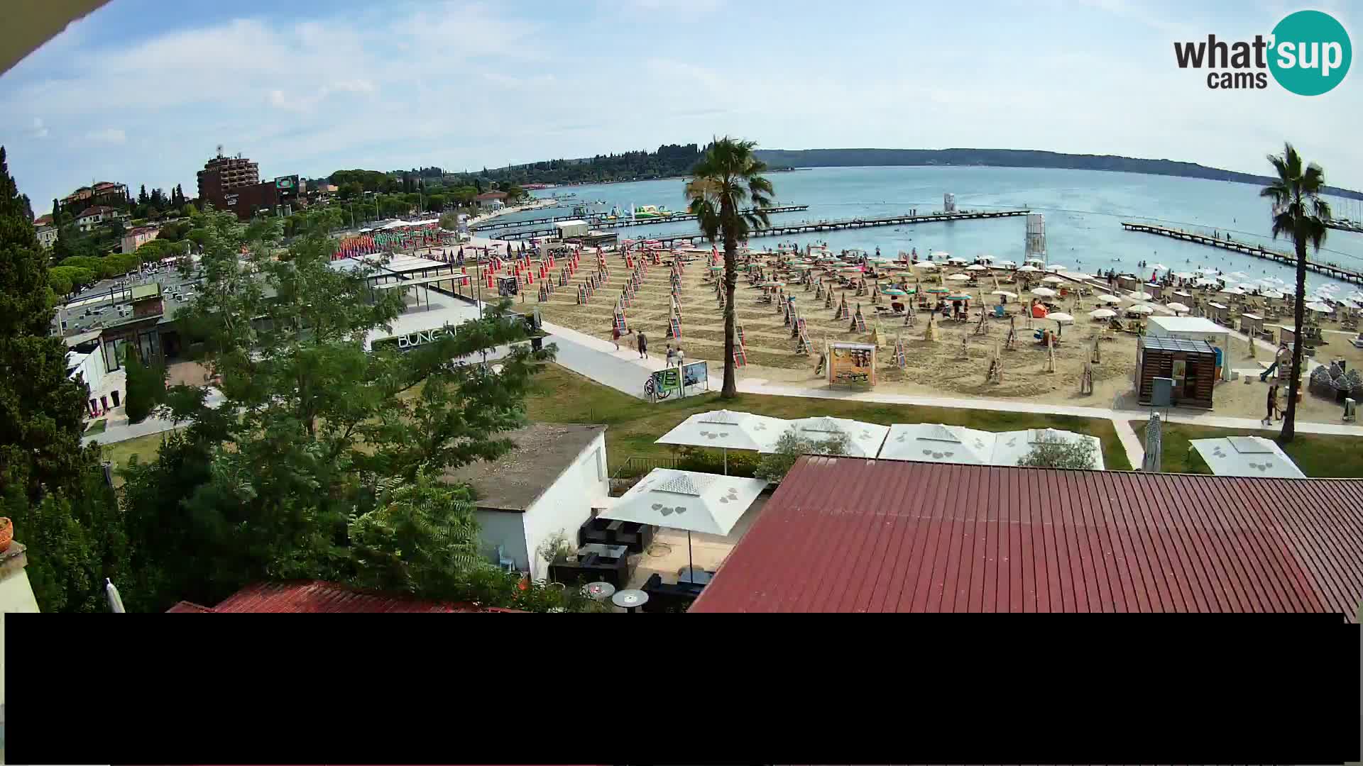 Spletna kamera plaža Portorož