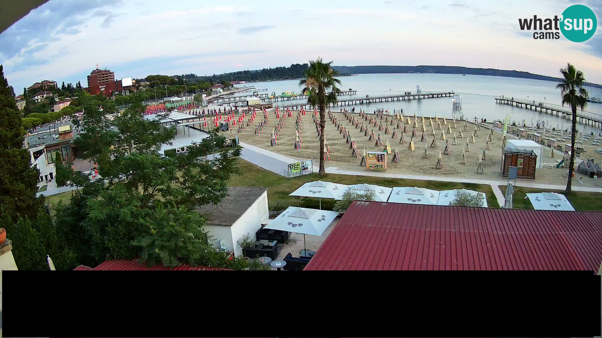Web Kamera Plaža u Portorožu