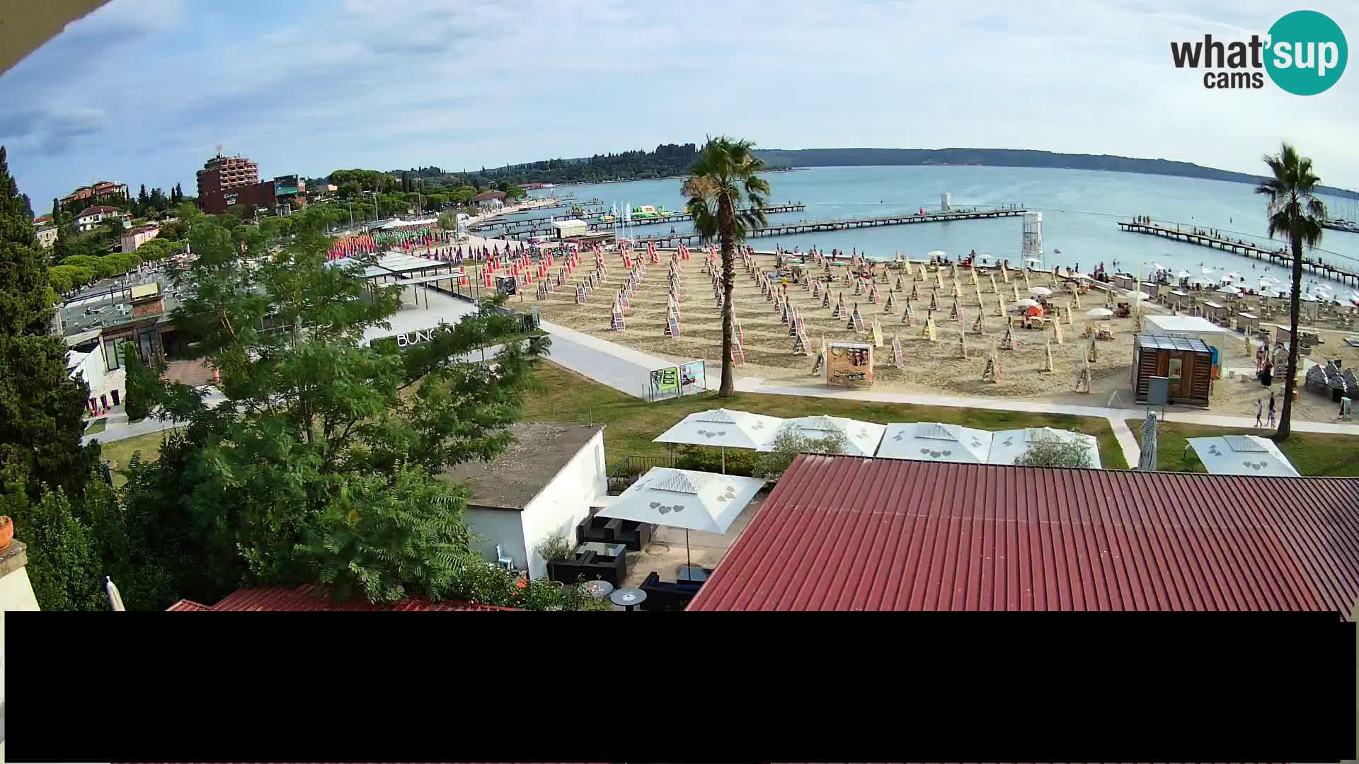 Web Kamera Plaža u Portorožu