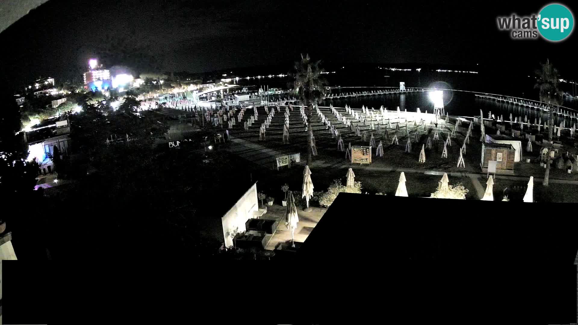 Playa Portorož camera en vivo