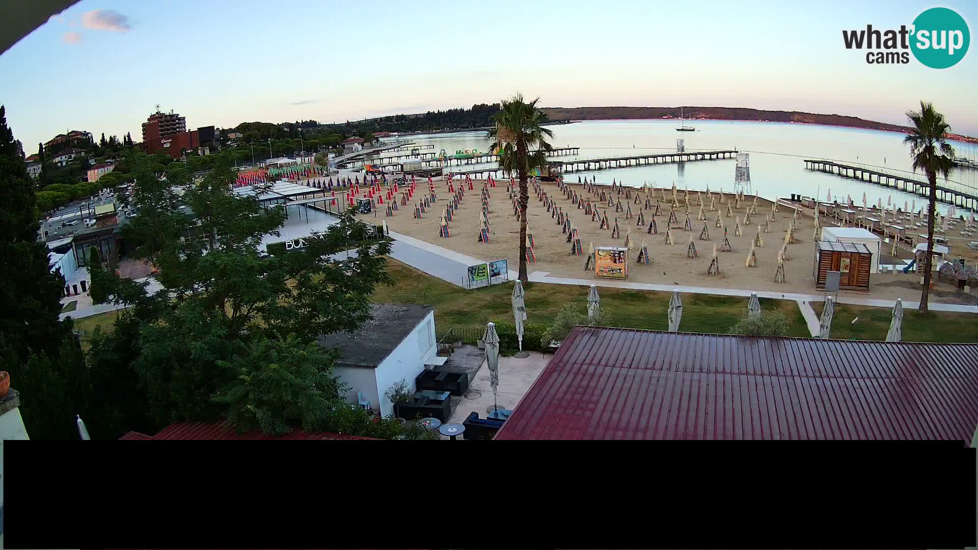 Livecam Portorož beach