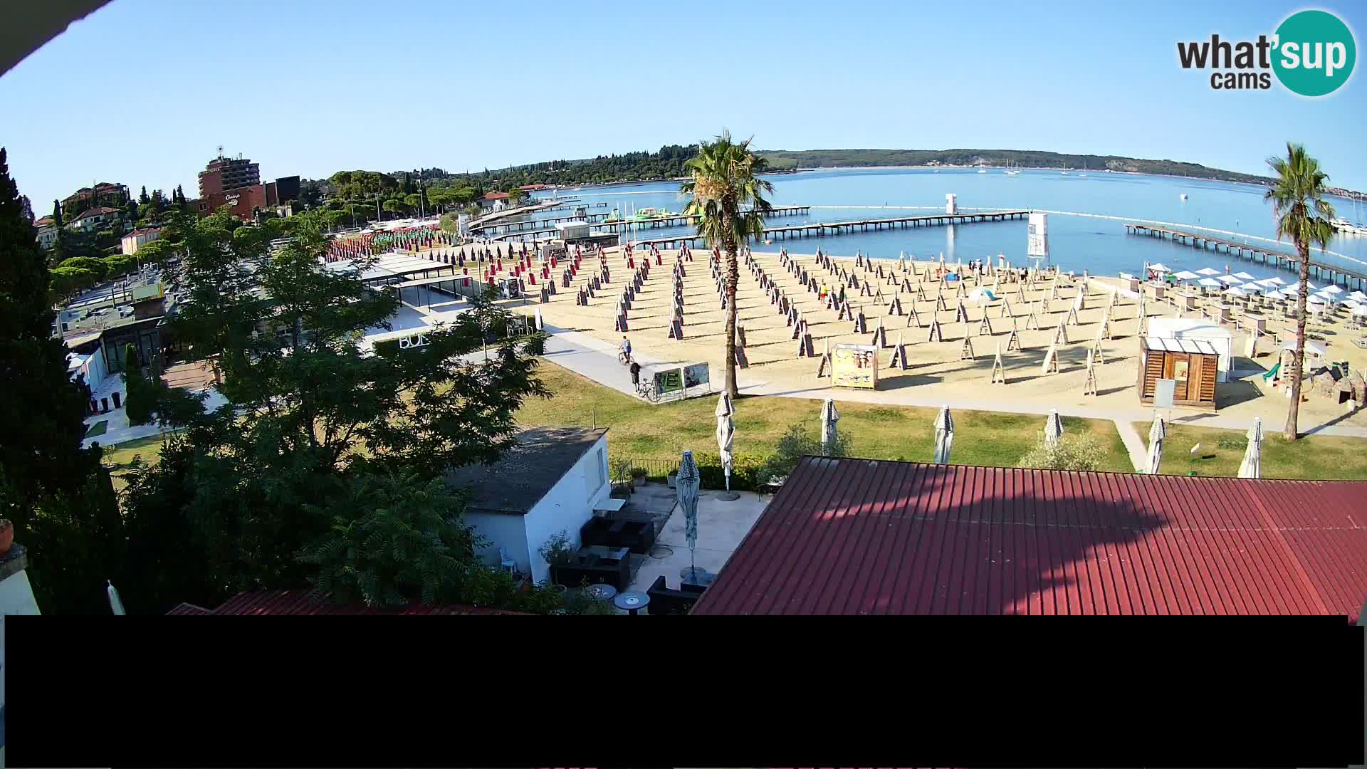 Webcam Live Plage à Portorož