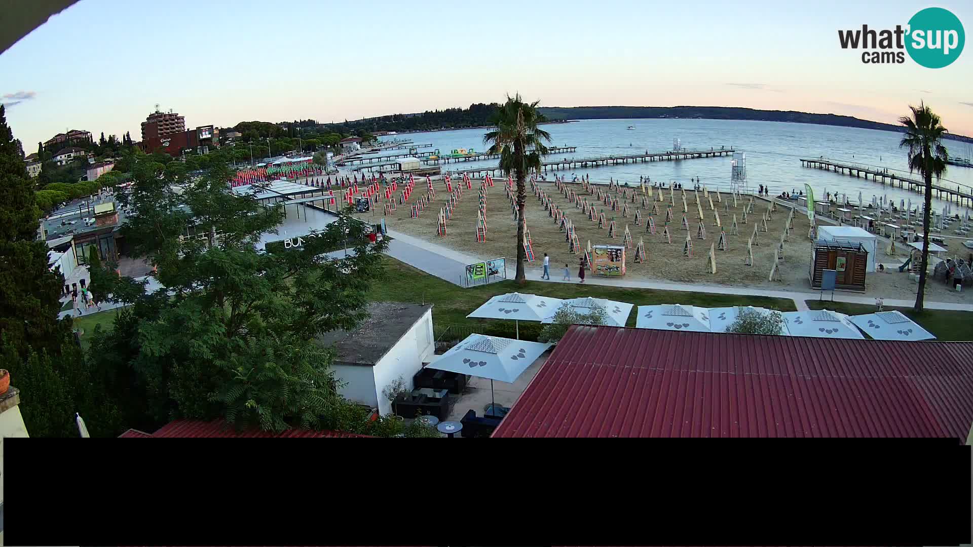 Webcam Live Strand in Portorož