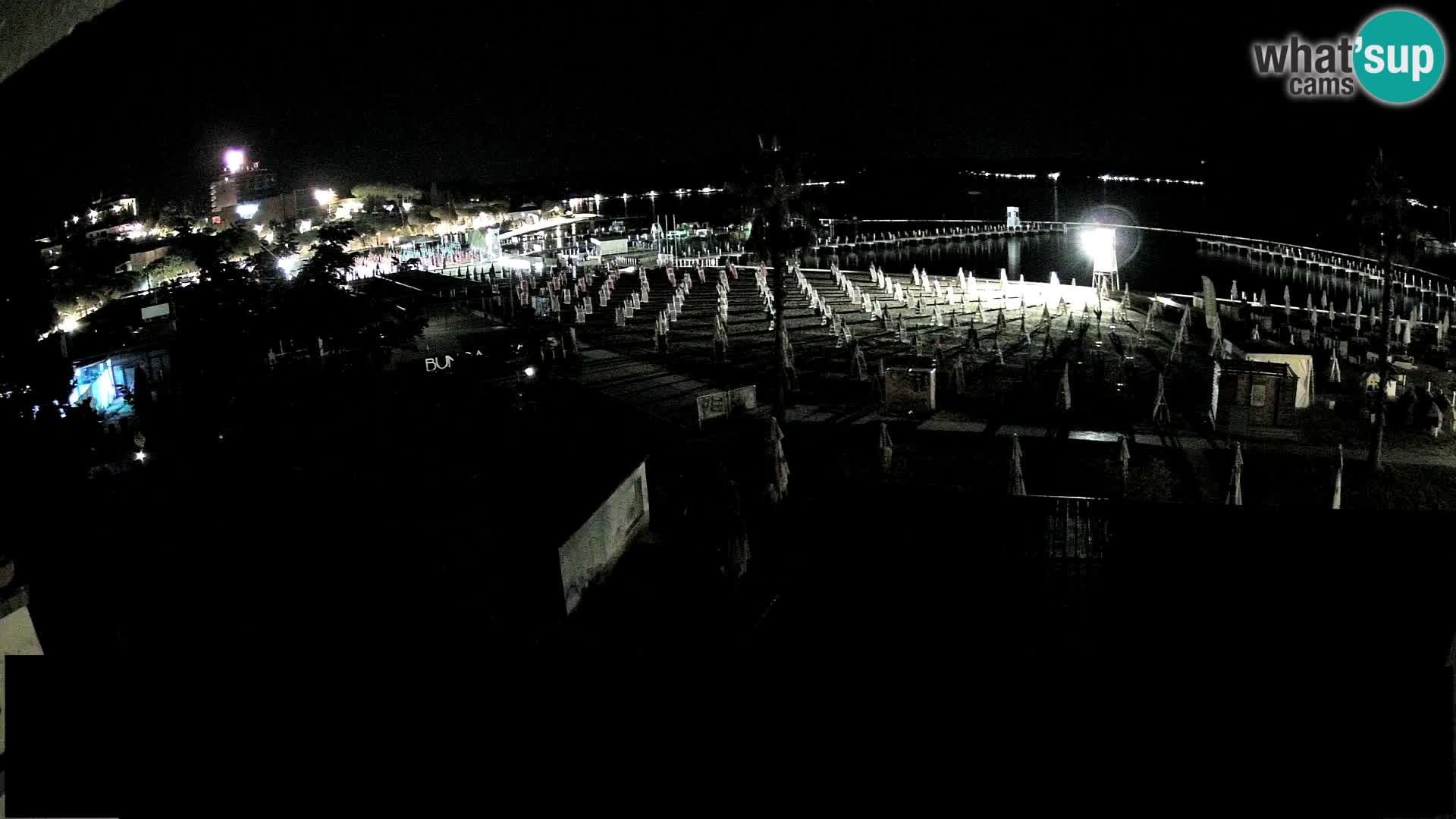 Spiaggia di Portorose live webcam
