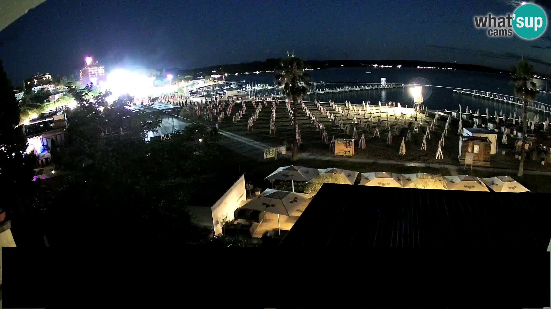 Webcam Live Plage à Portorož