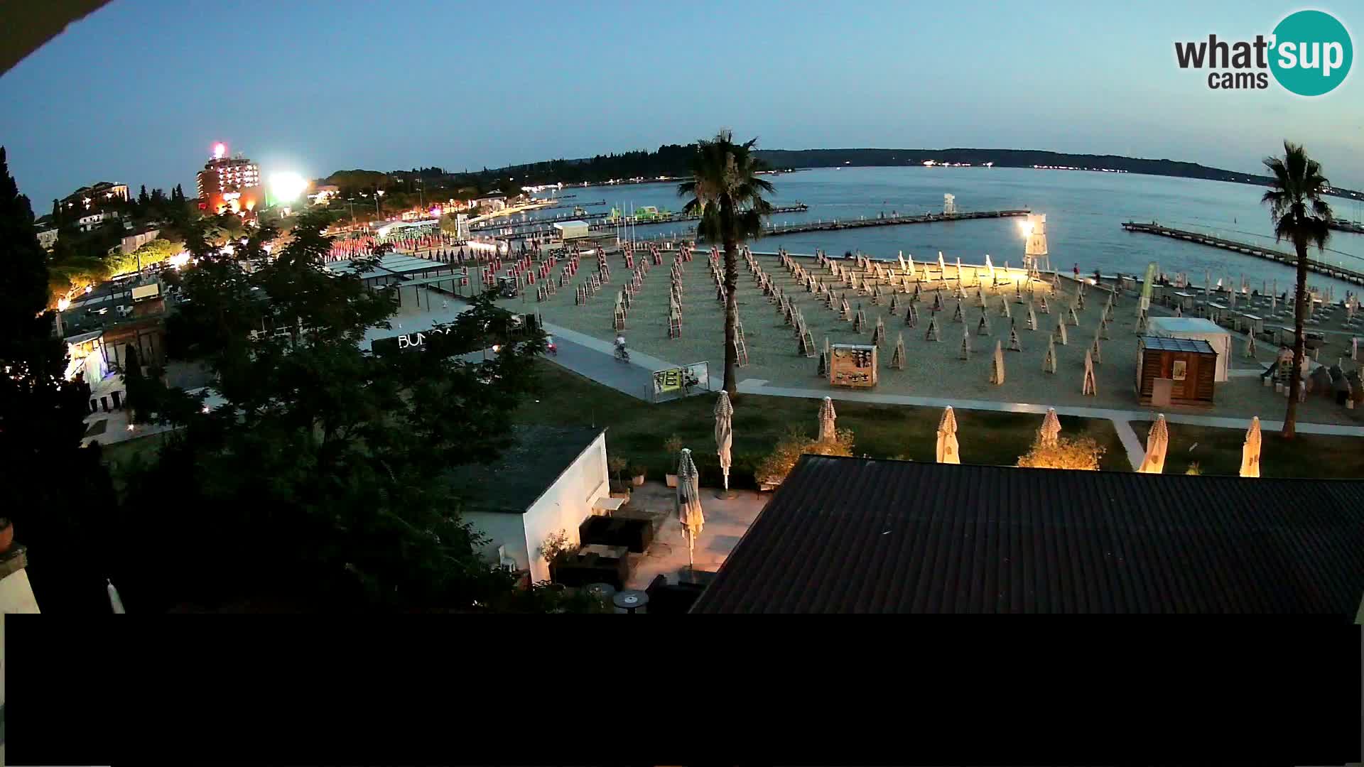 Webcam Live Strand in Portorož