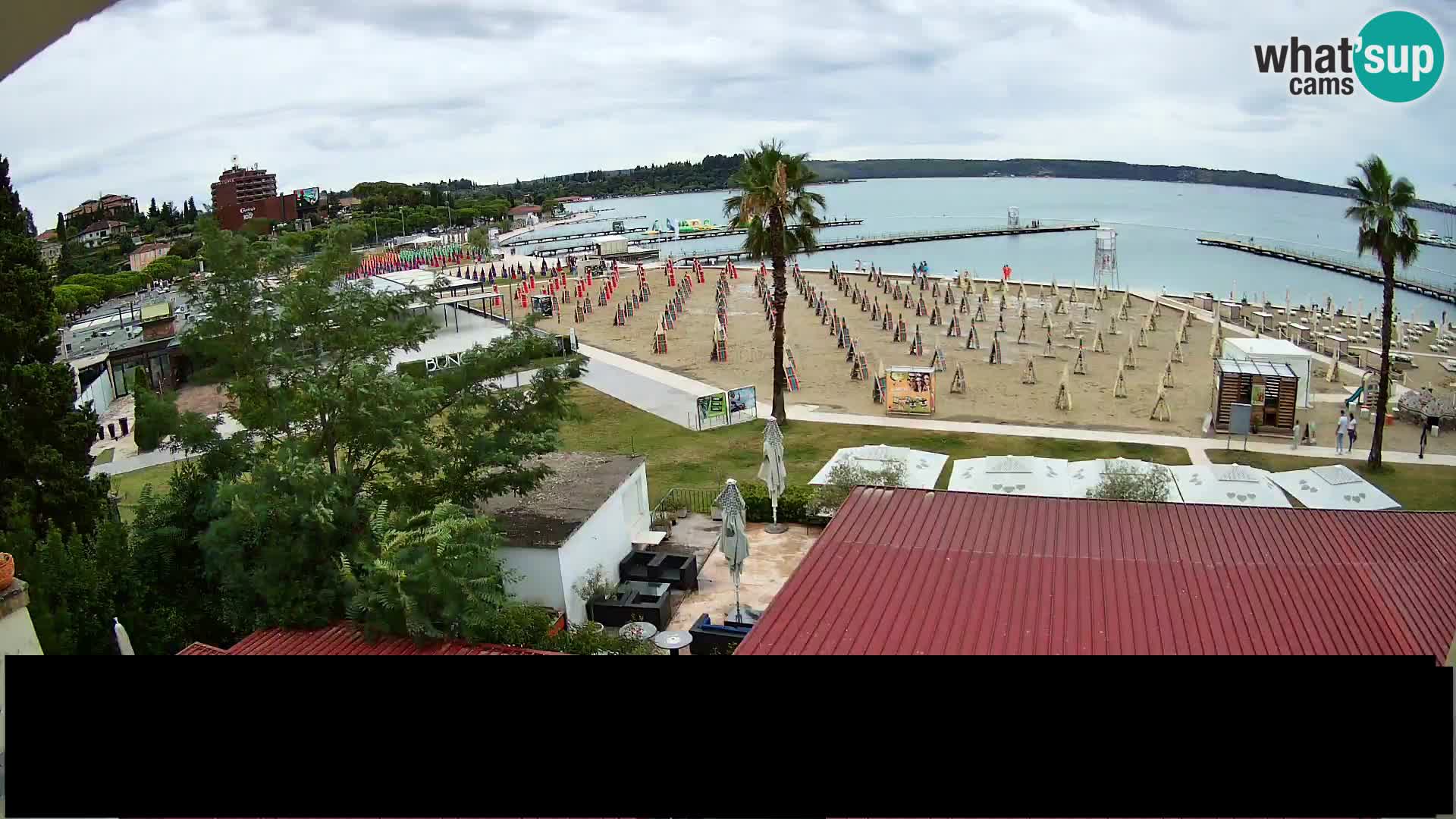 Webcam spiaggia Portorose – Caffe Karamela