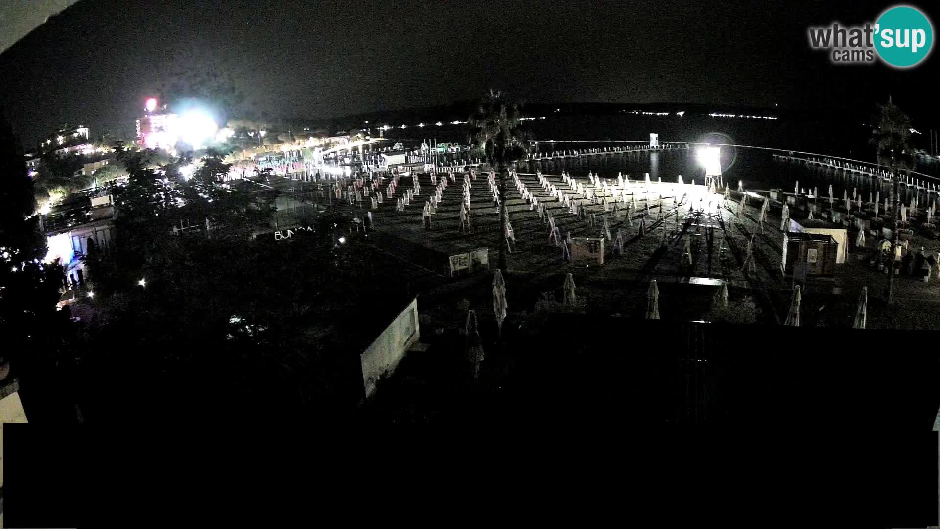 Webcam Live Spiaggia di Portorose