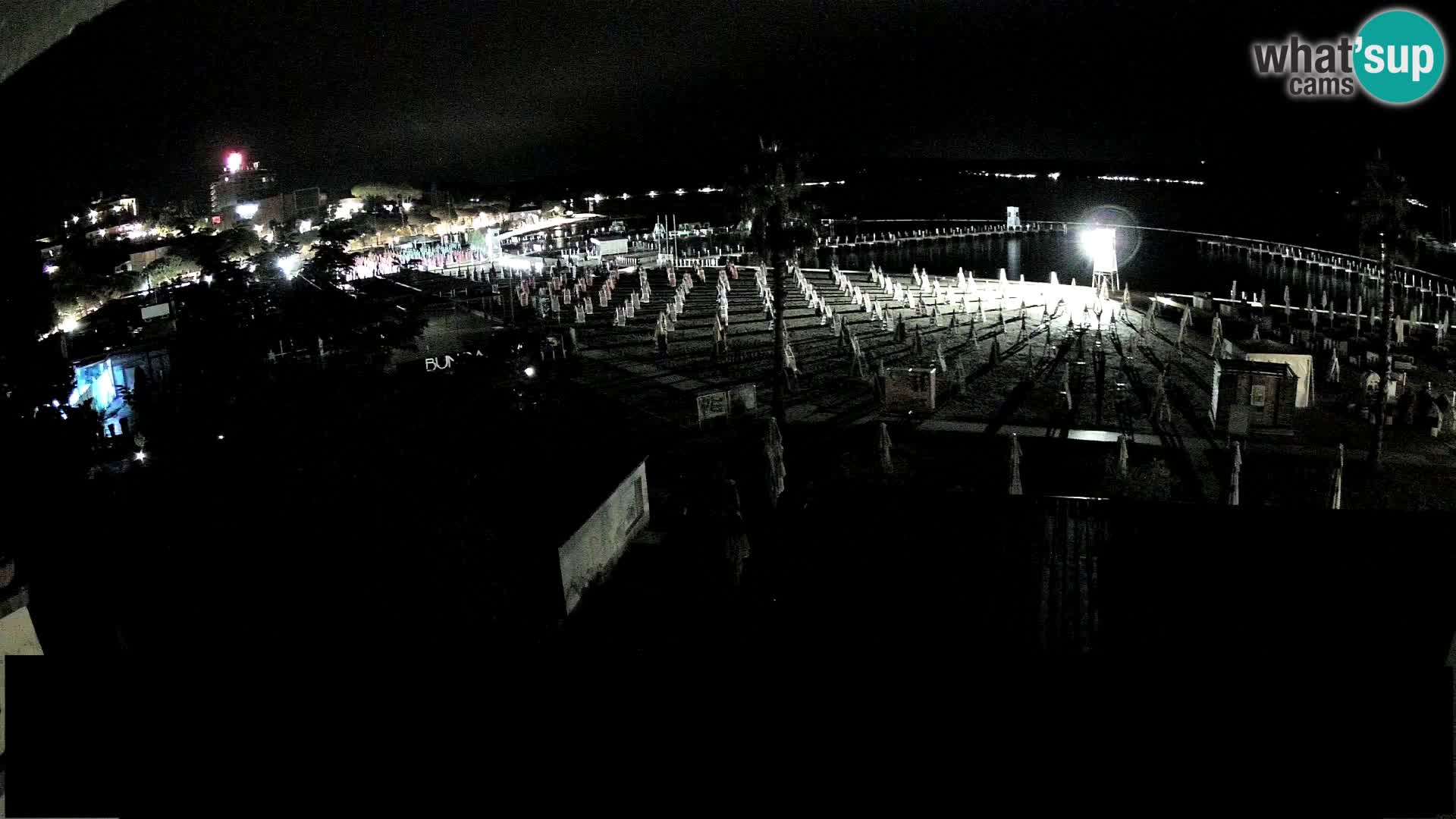 Spiaggia di Portorose live webcam