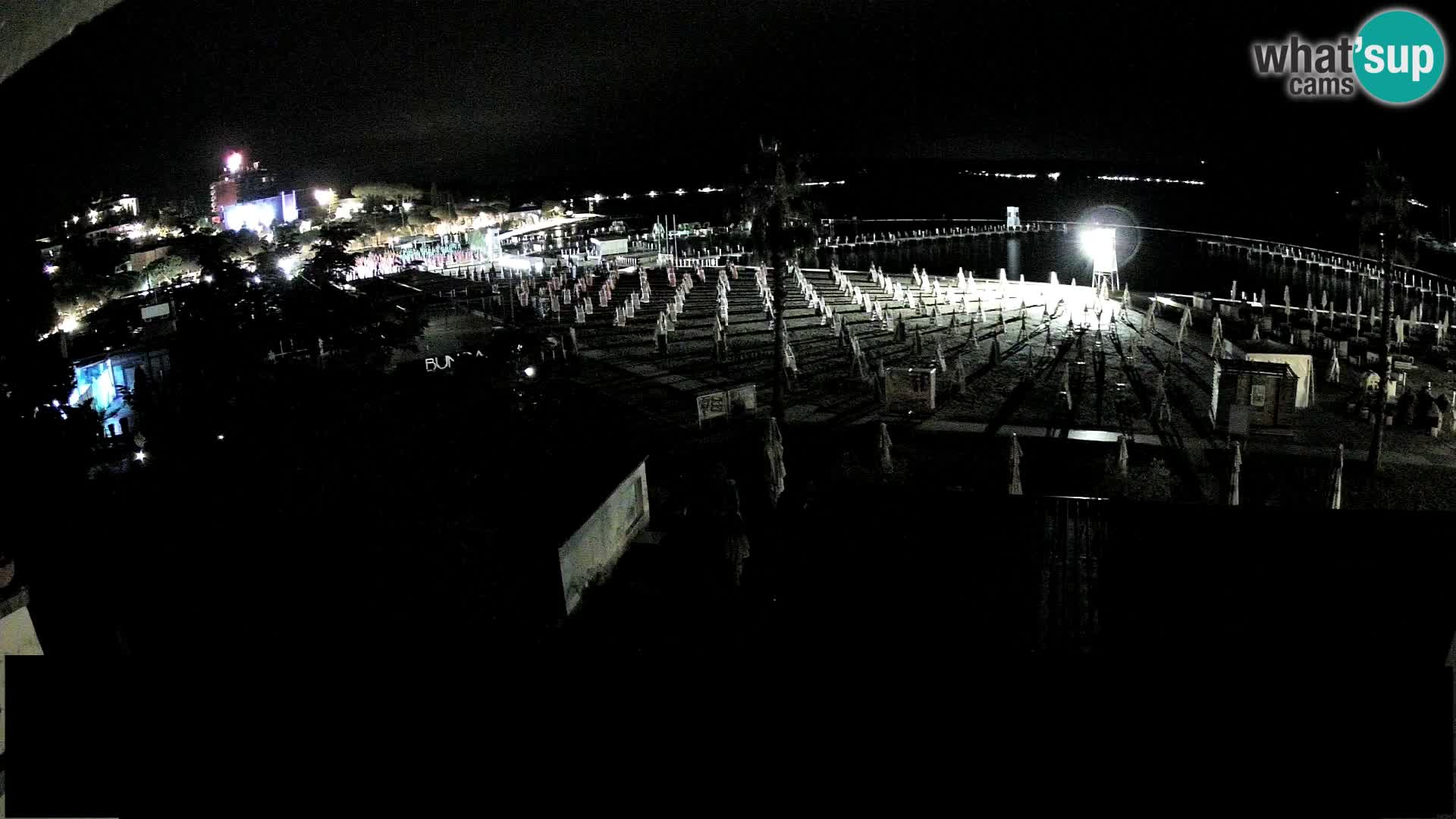 Spiaggia di Portorose live webcam