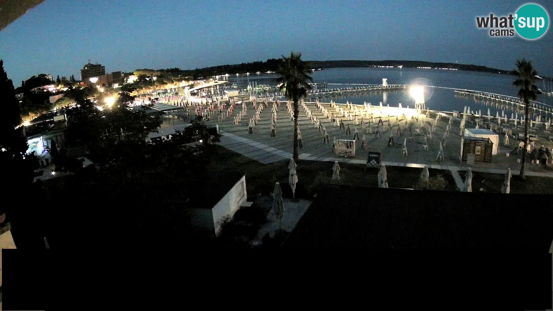 Spletna kamera plaža Portorož